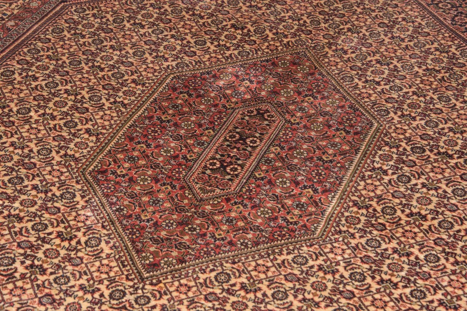 morgenland Teppich »Bidjar Teppich handgeknüpft orange«, rechteckig