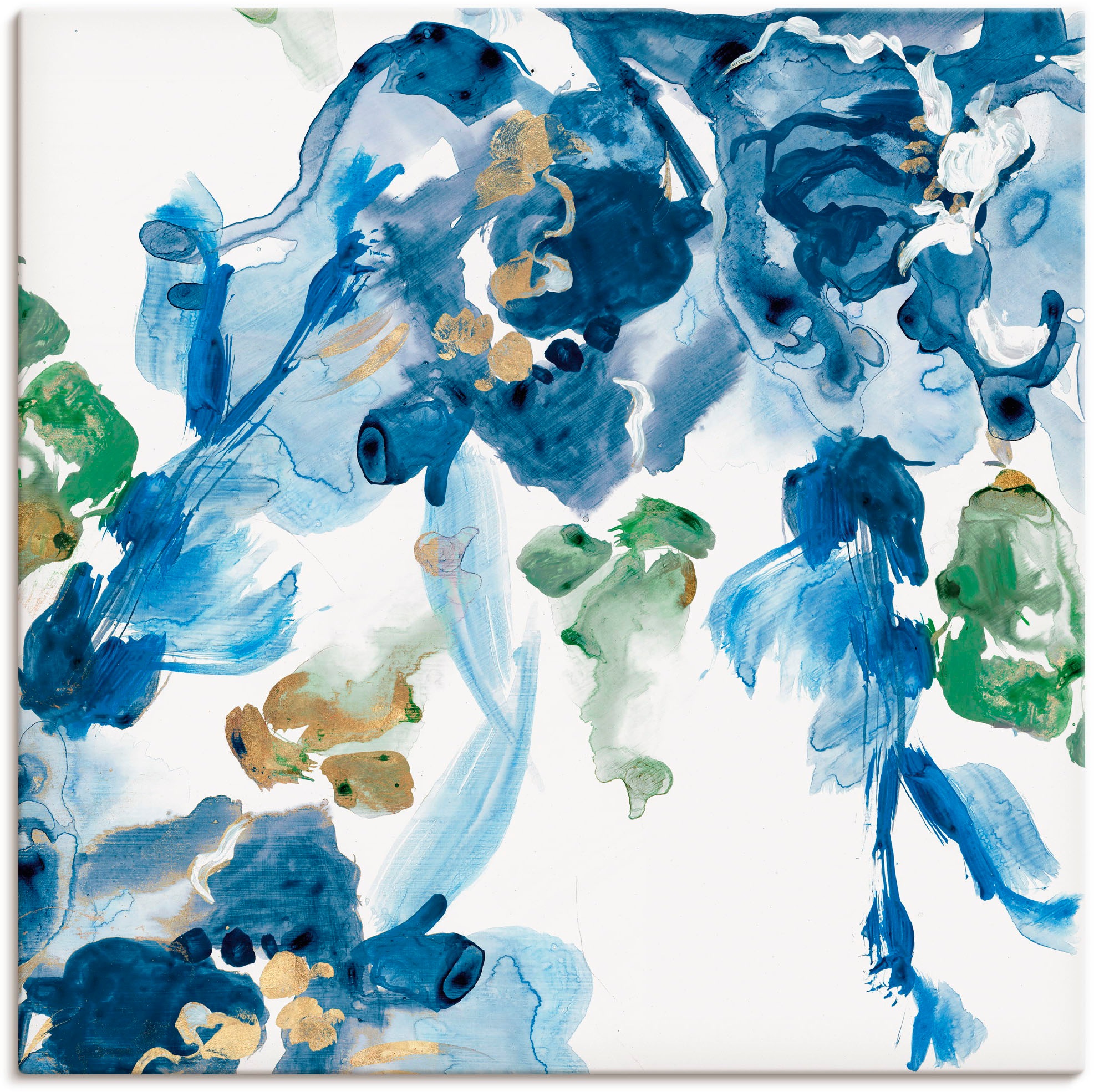 Image of Artland Wandbild »Fliessendes Wasser«, Blumenbilder, (1 St.), in vielen Grössen & Produktarten - Alubild / Outdoorbild für den Aussenbereich, Leinwandbild, Poster, Wandaufkleber / Wandtattoo auch für Badezimmer geeignet bei Ackermann Versand Schweiz