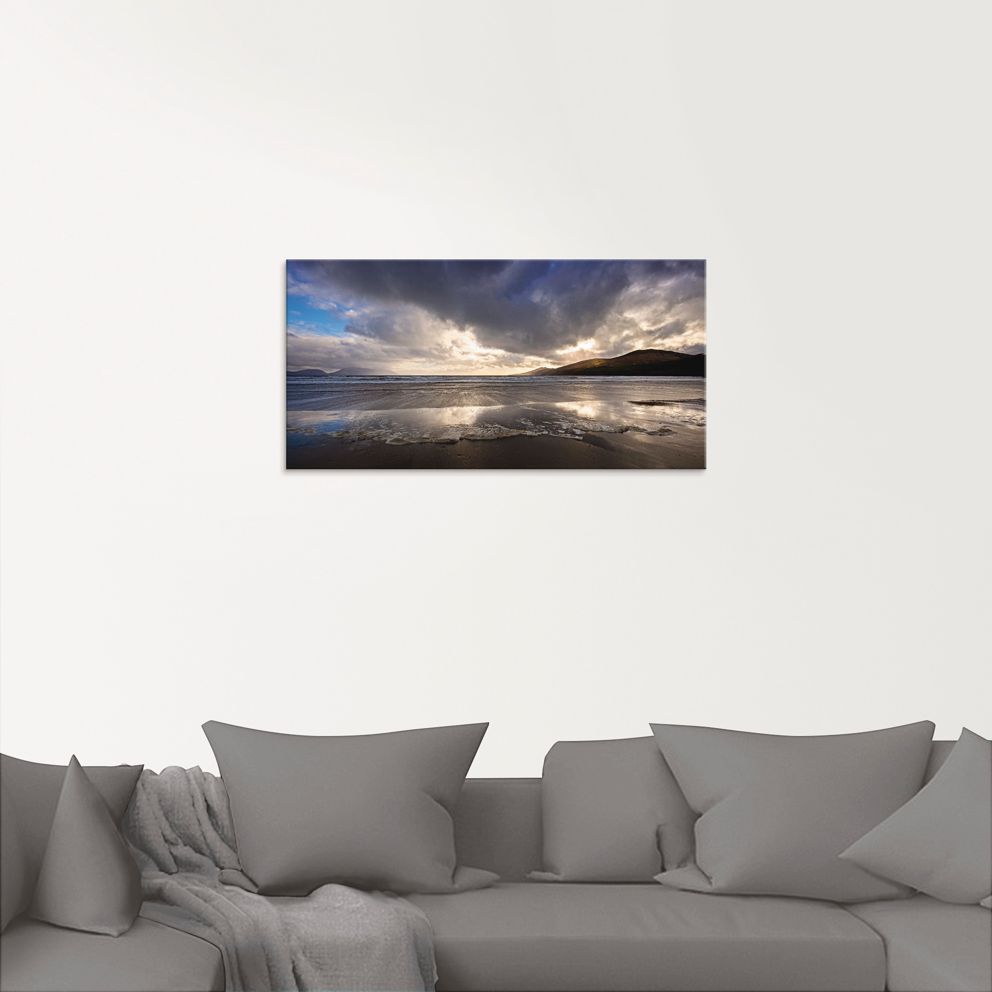 Artland Glasbild »Strandliebe II« Strand 1 Stk. tlg. in verschiedenen Grössen