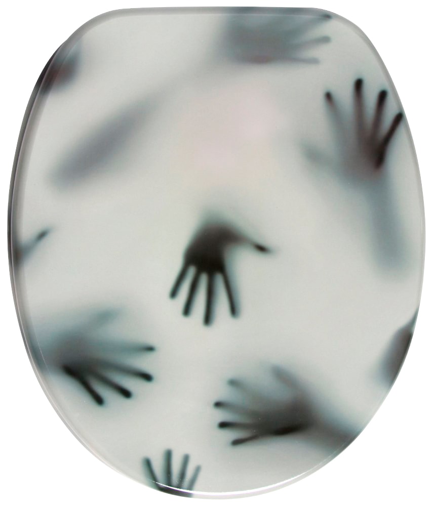 Image of Sanilo WC-Sitz "Shadow Hands" mit Absenkautomatik