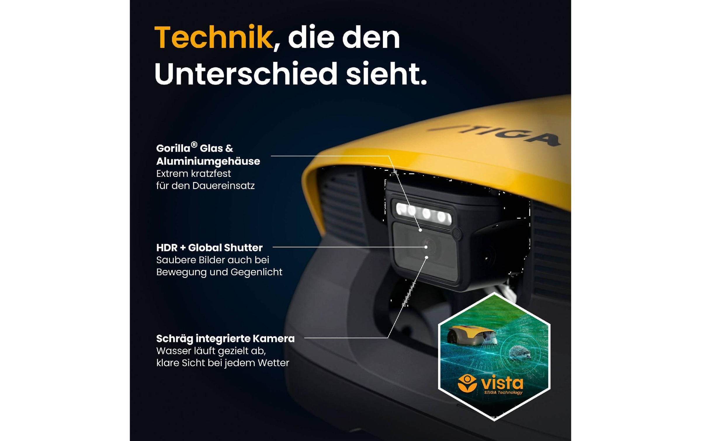 STIGA Rasenmähroboter »A10v inkl. Akku«  mit GPS