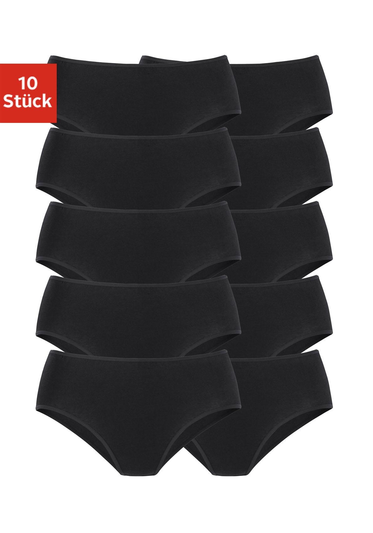 ♕ petite fleur Jazz-Pants Slips, (Packung, 10 St.), aus elastischer  Baumwolle versandkostenfrei kaufen