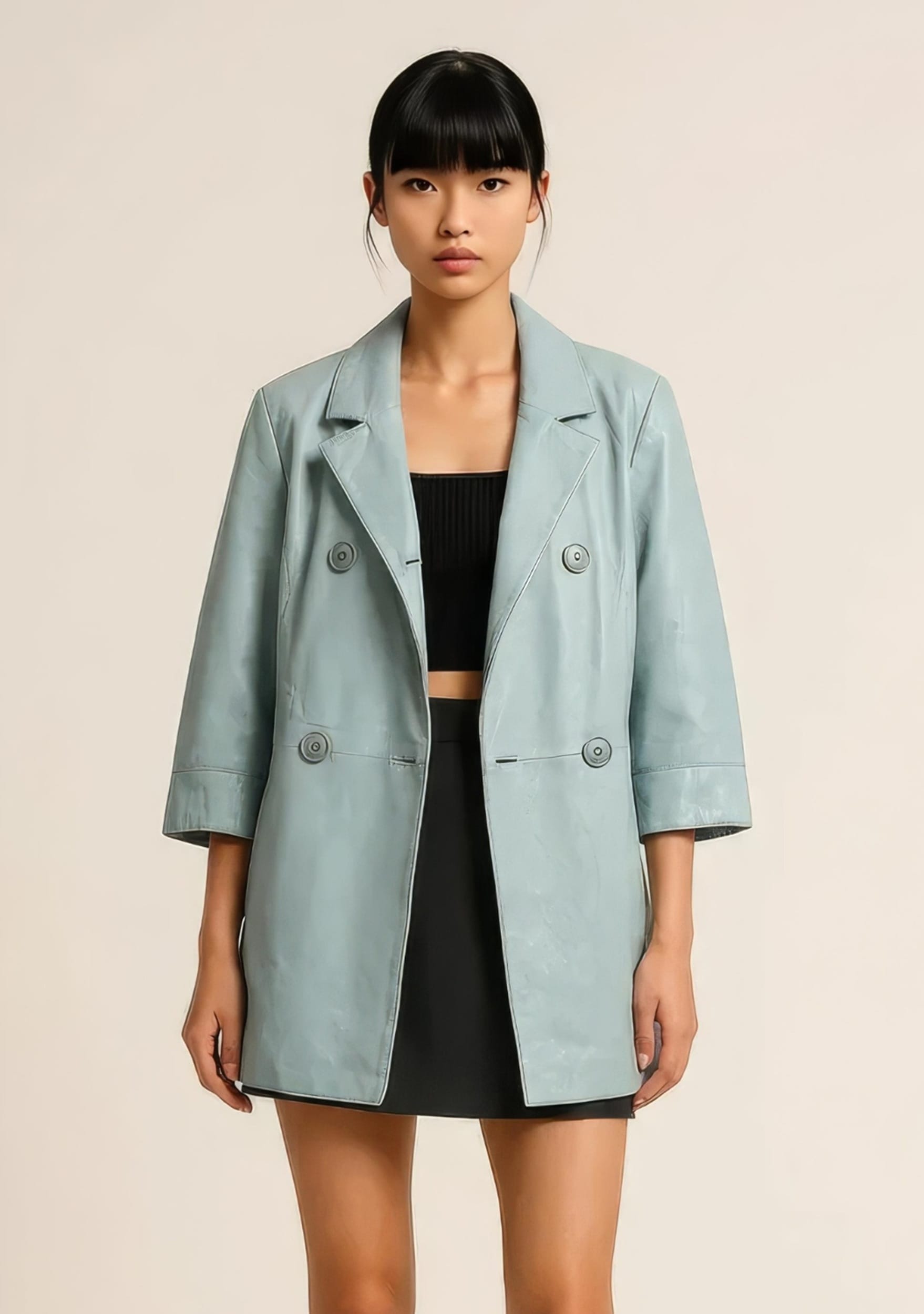 Image of Freaky Nation Lederjacke "Benita-FN"
