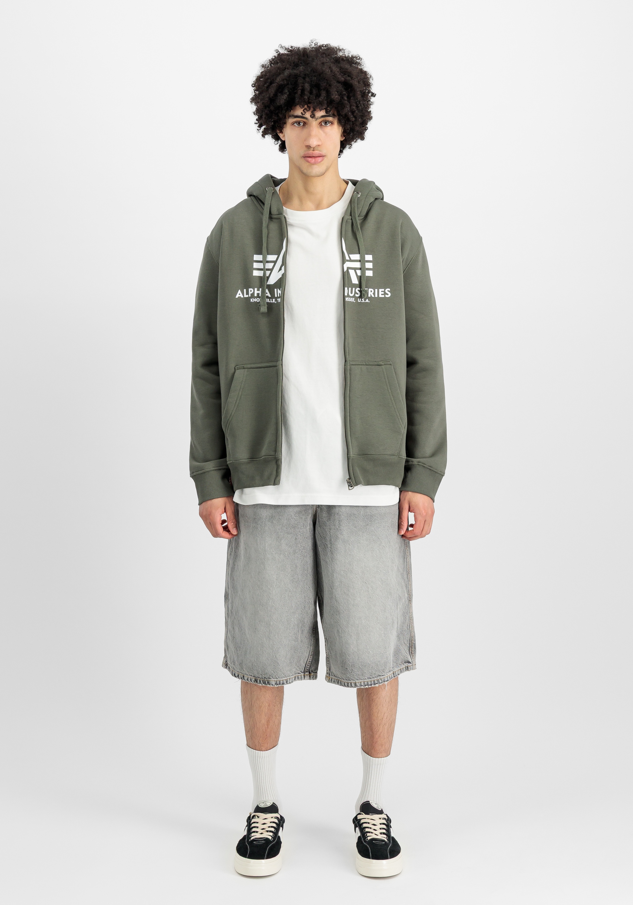 Alpha Industries Hoodie »Alpha Industries Men - Hoodies Basic Zip Hoodie«