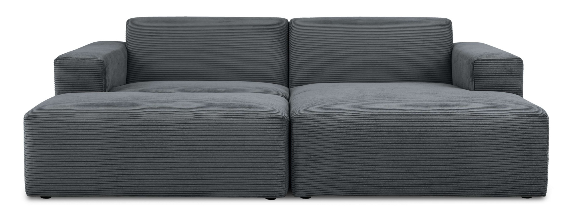 Image of INOSIGN Ecksofa "Koa,228cm, L-Form, Modulsofa, Webstoff, Cord, Struktur, Chenille" Designsofa, Set, Hocker inklusive, weicher Lounge-Sitzkomfort