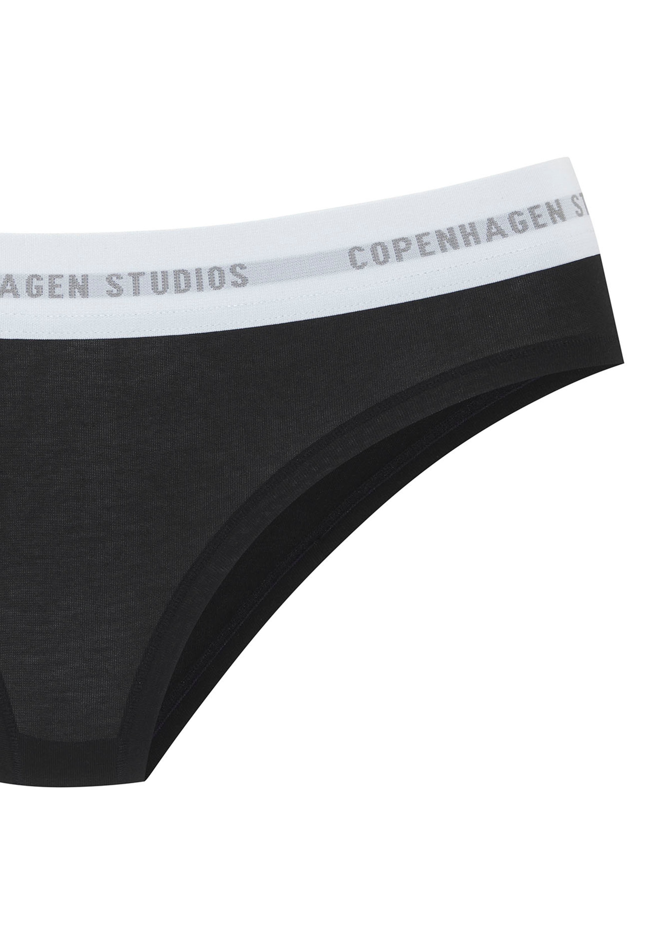 Copenhagen Studios Bikinislip, mit elastischem Logobund