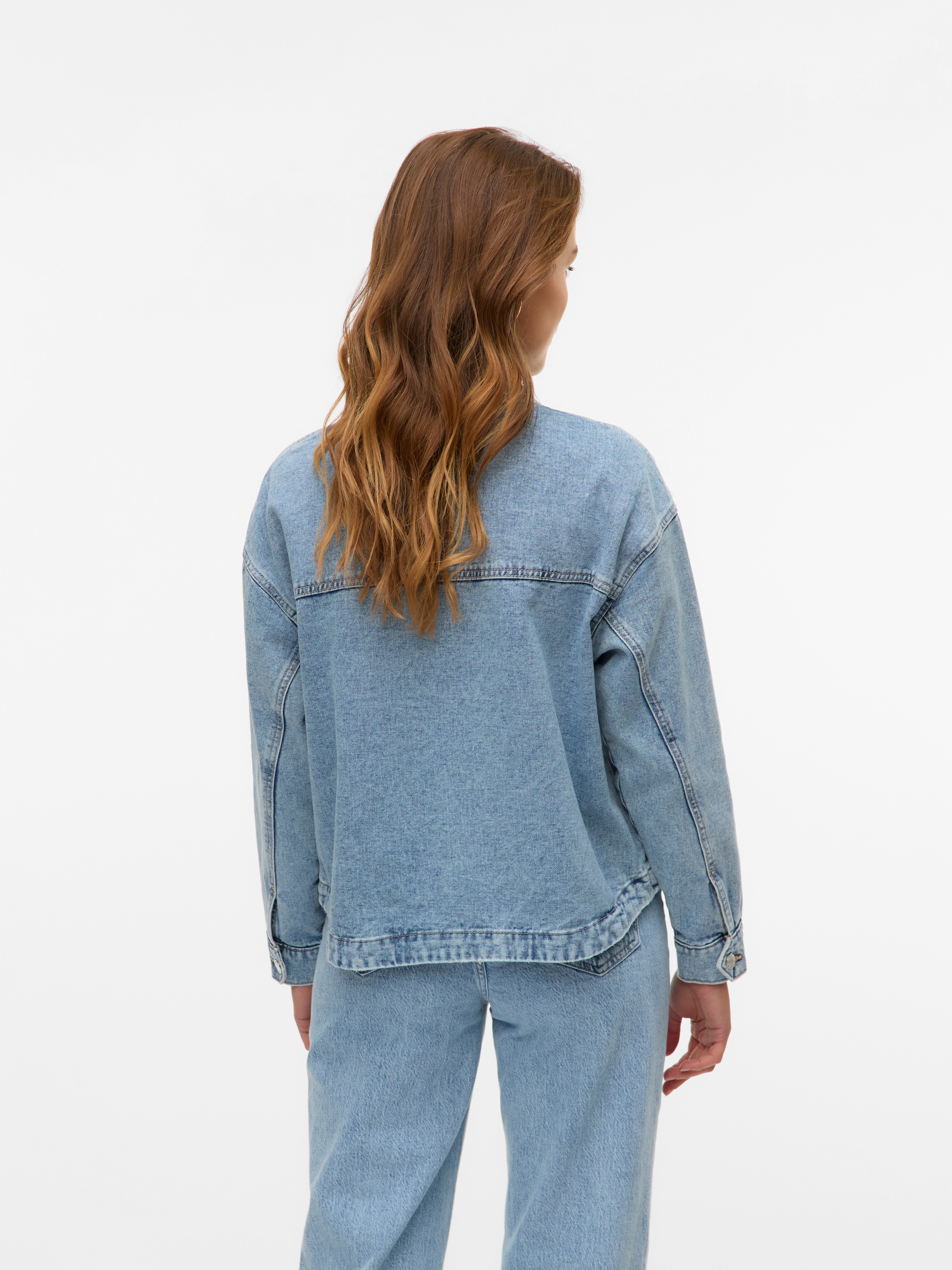 Vero Moda Jeansjacke »VMJAMIE LS DENIM SHACKET MIX NOOS«