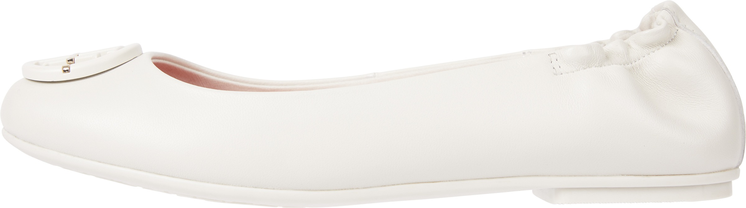 Image of Tommy Hilfiger Ballerina »TH HARDWARE LEATHER BALLERINA«, mit Schmuckelement bei Ackermann Versand Schweiz