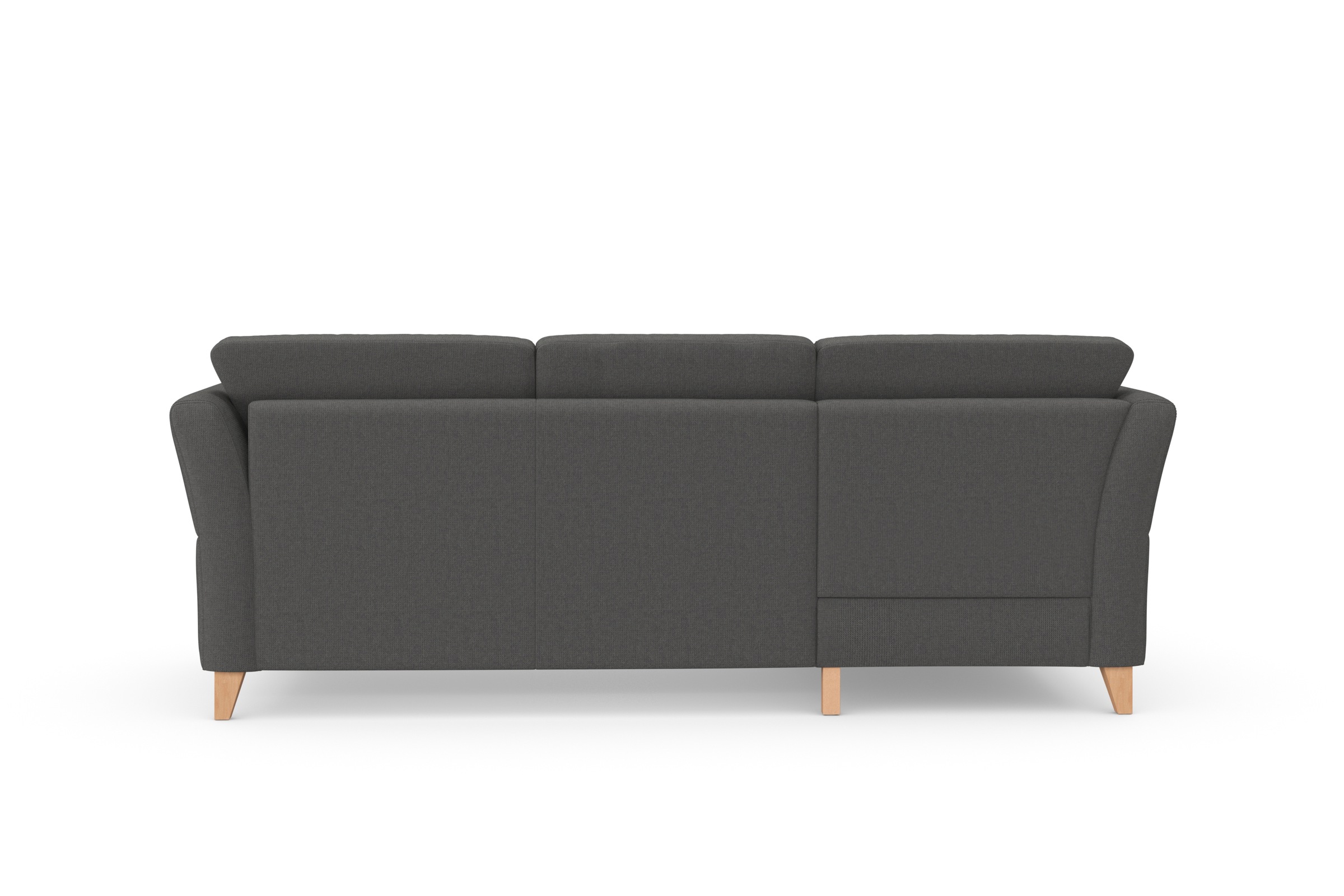 sit&more Ecksofa »Visby L-Form«, Wahlweise mit Bettfunktion und Bettkasten, frei im Raum stellbar