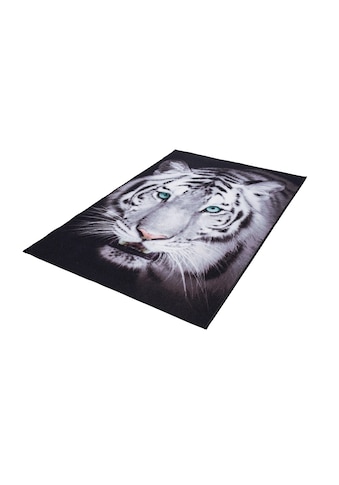 Teppich »Weisser Tiger«, rechteckig, Wohnzimmer