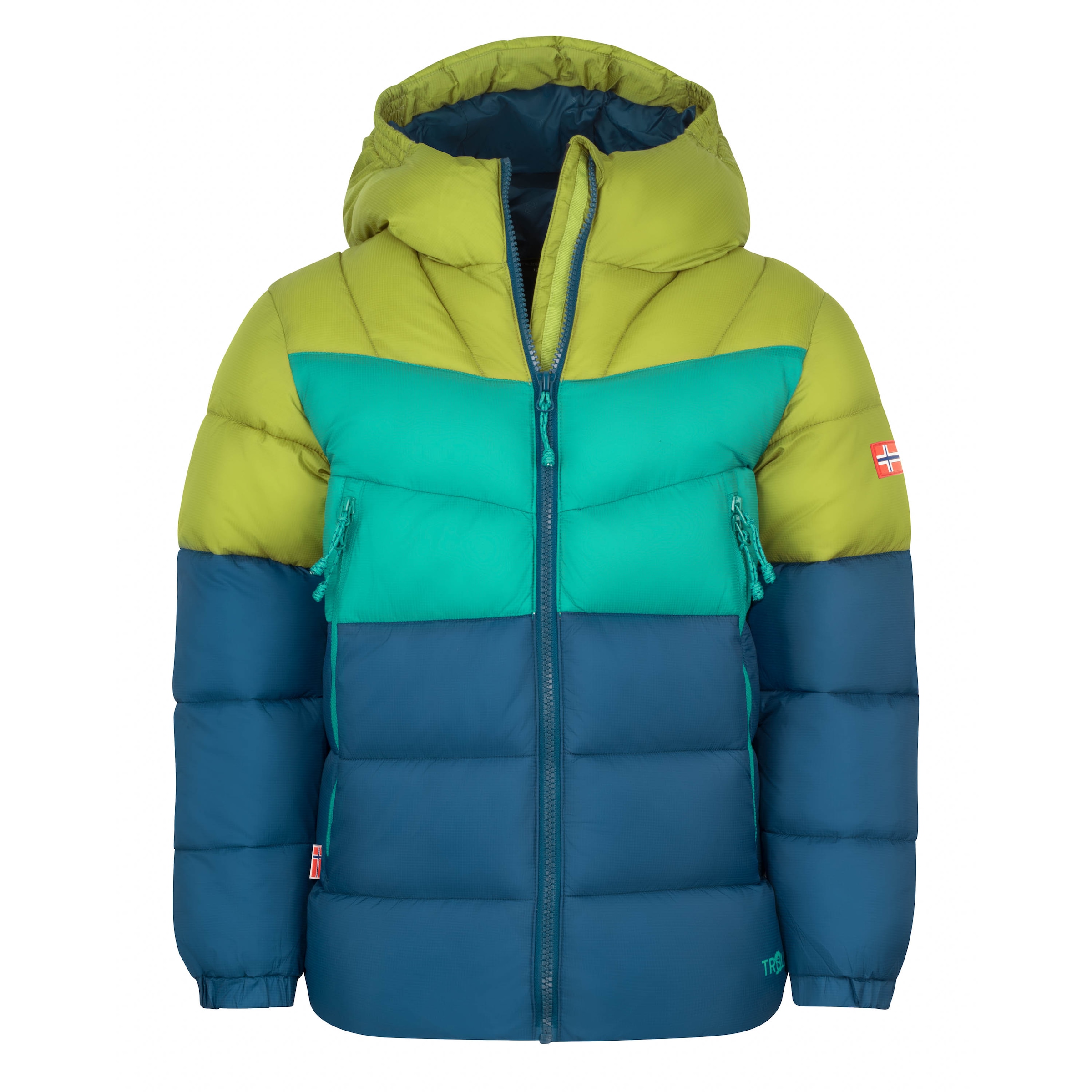 Image of TROLLKIDS Winterjacke "KIDS KIRKENES JACKET" mit verstellbarer Kapuze, aus robustem Ripstop-Material