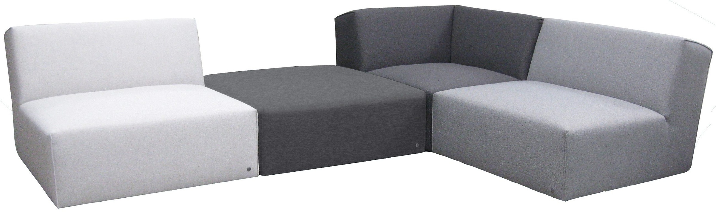 Image of TOM TAILOR Ecksofa »ELEMENTS«, (Set), in Grey shadows, bestehend aus 4 Sofaelementen bei Ackermann Versand Schweiz