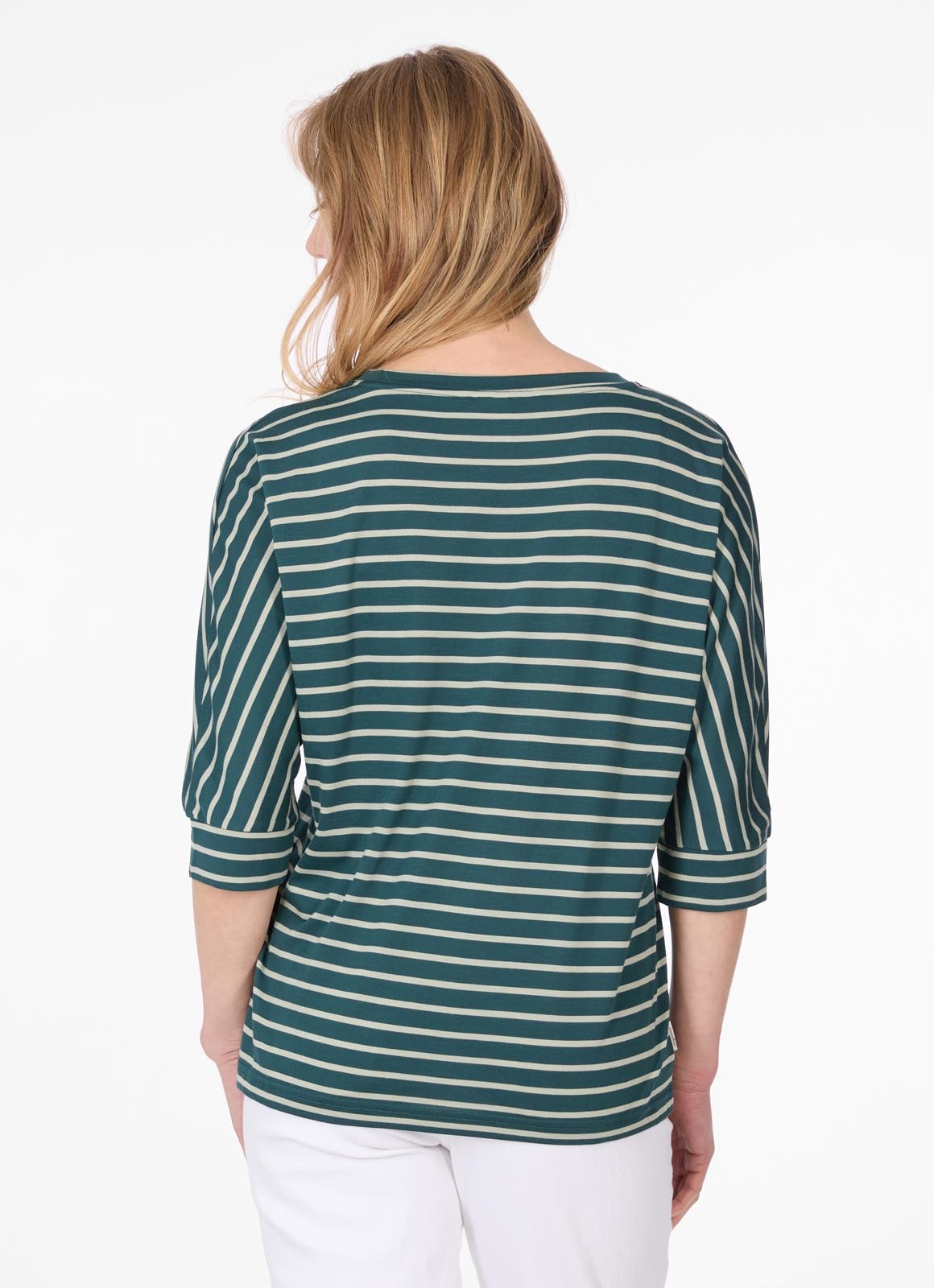 Ragwear 3/4-Arm-Shirt »SHIMONA STRIPES« mit Fledermausärmel und in Streifen-Optik