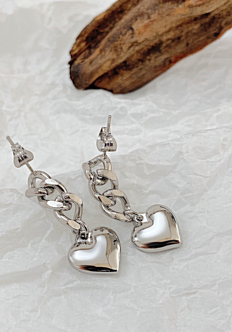 Firetti Paar Ohrstecker "Schmuck Geschenk Ohrschmuck Herz"