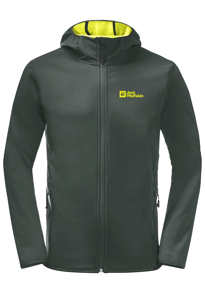 Jack Wolfskin Softshelljacke »BORNBERG HOODY M«, mit Kapuze