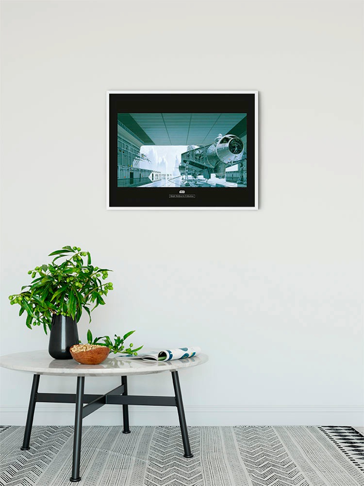 Komar Image »Star Wars Classic RMQ Hangar Shuttle« Star Wars 1 cuis tlg. Wandbild zur Dekoration im Kinderzimmer - ohne Rahmen
