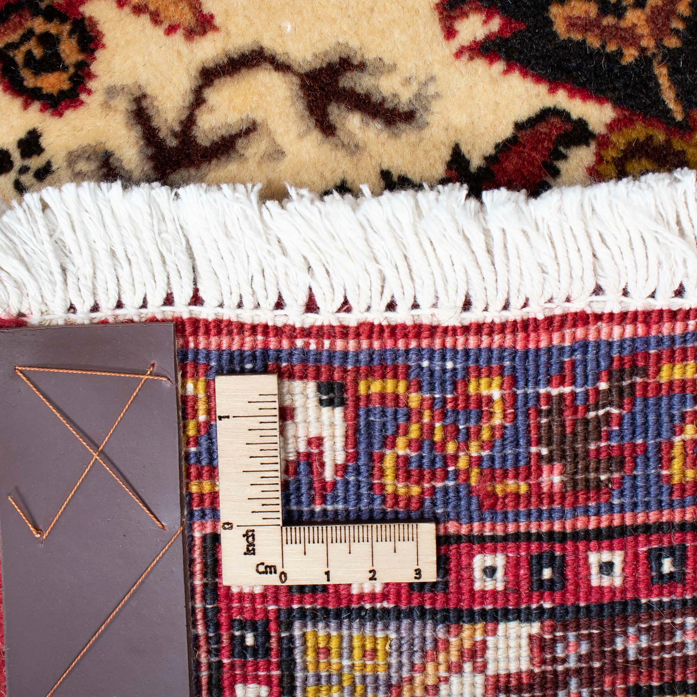 morgenland Orientteppich »Perser - Nomadic - 95 x 68 cm - beige«, rechteckig, Wohnzimmer, Handgeknüpft, Einzelstück mit Zertifikat