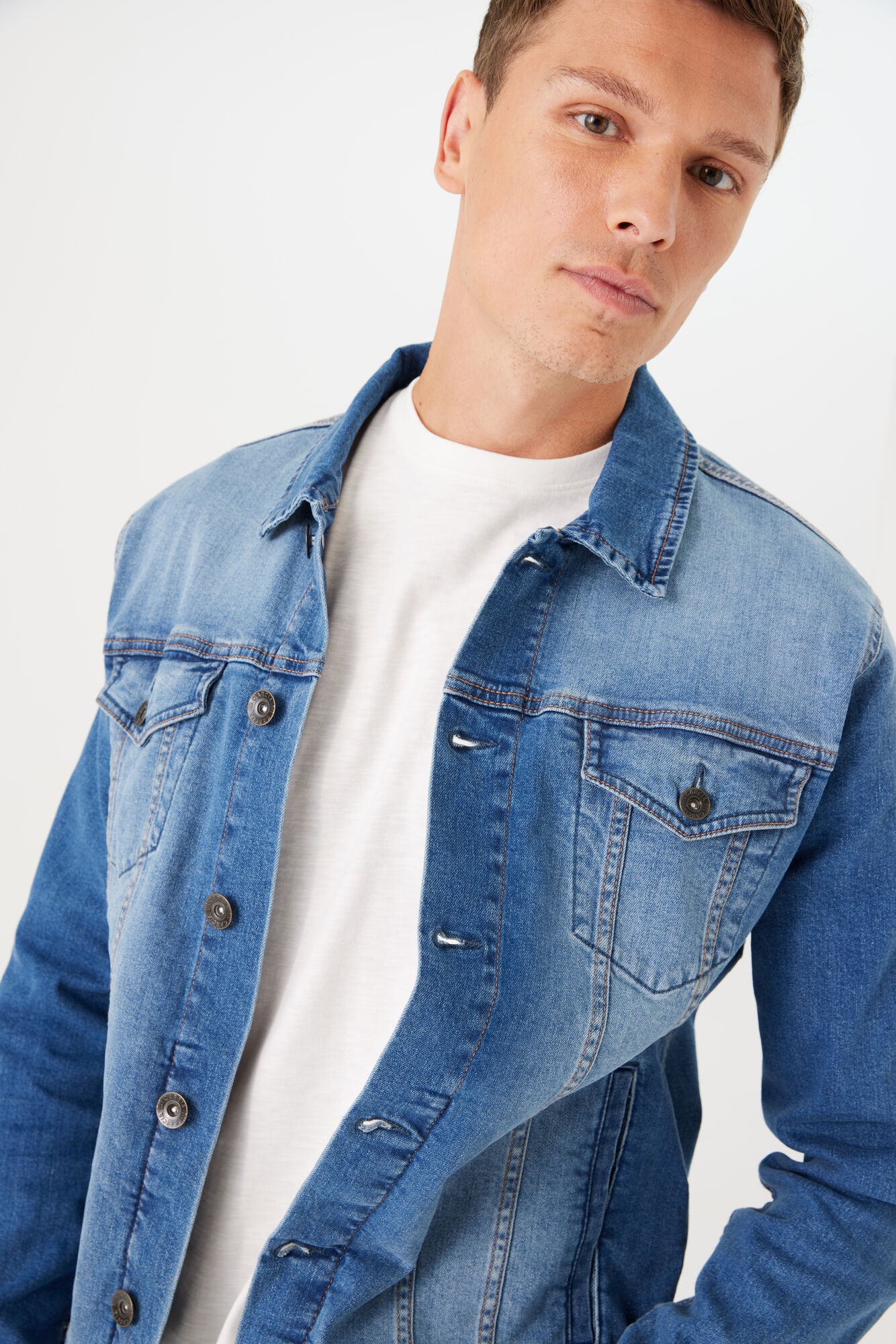 Garcia Jeansjacke »Raul«, mit Stretch