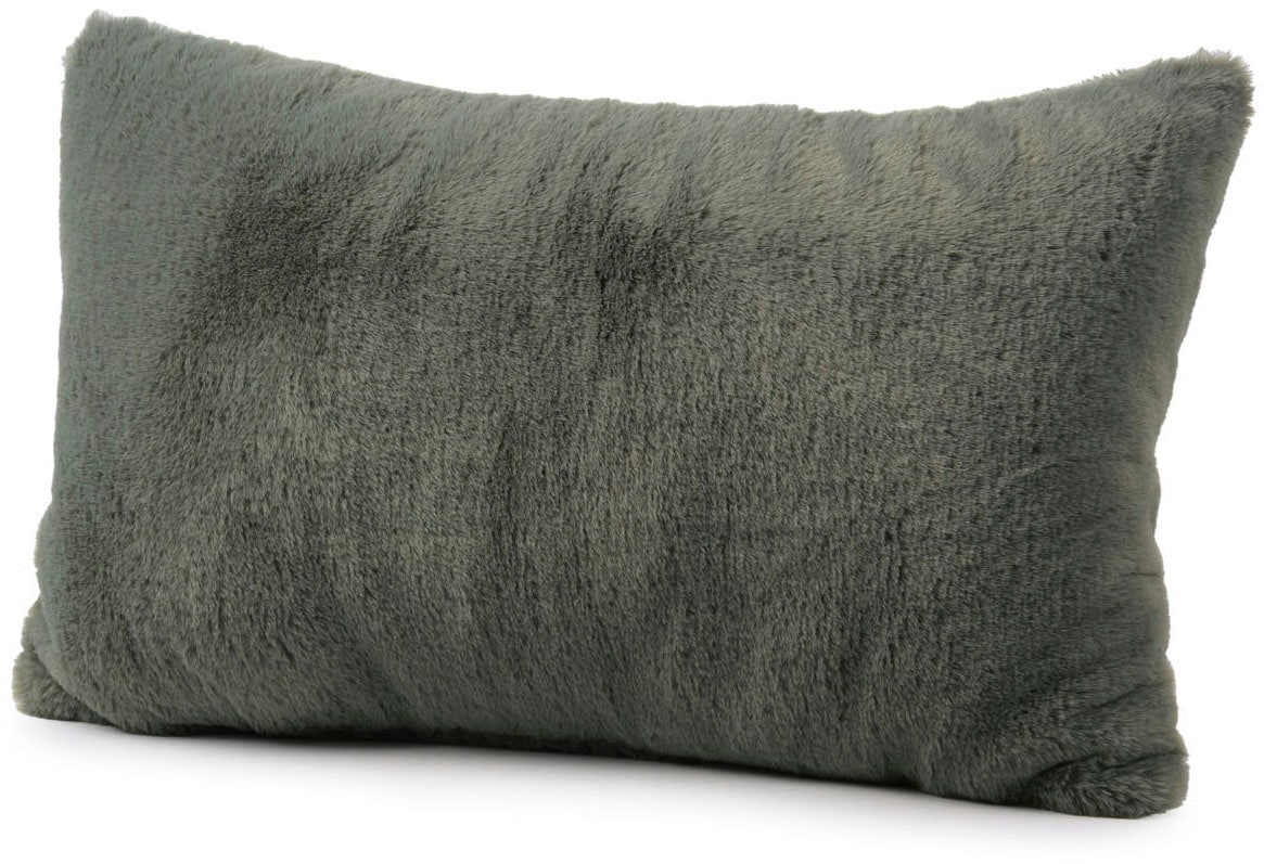 Gözze Coussin décoratif »Uni Flauschkissen LaPit«