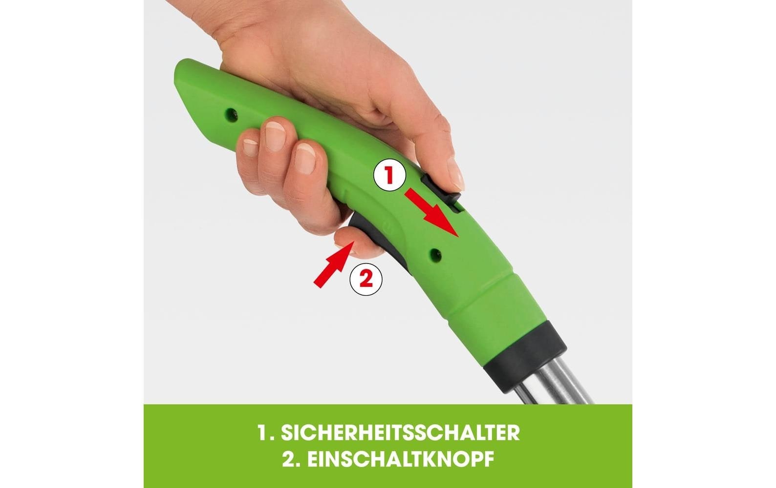 EASYmaxx Akku-Rasentrimmer