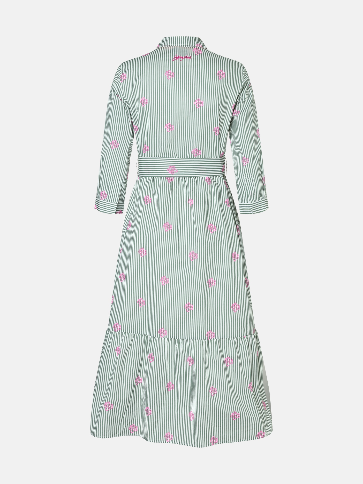 Lieblingsstück Hemdblusenkleid »RolaL« in Midi-Länge, kontrastfarbene Details