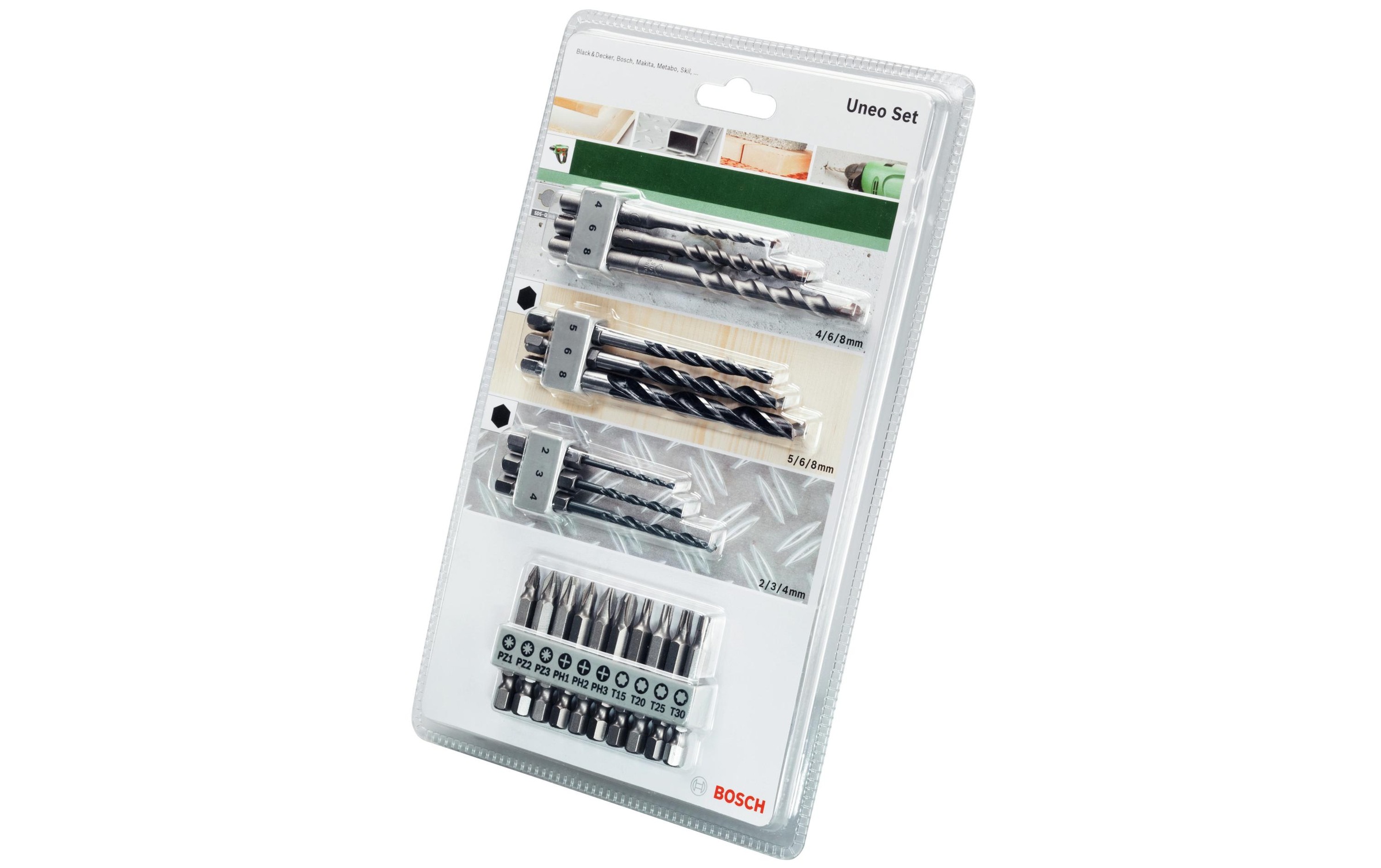 BOSCH Bohrer- und Bit-Set »SDS Quick«, (19 tlg.)