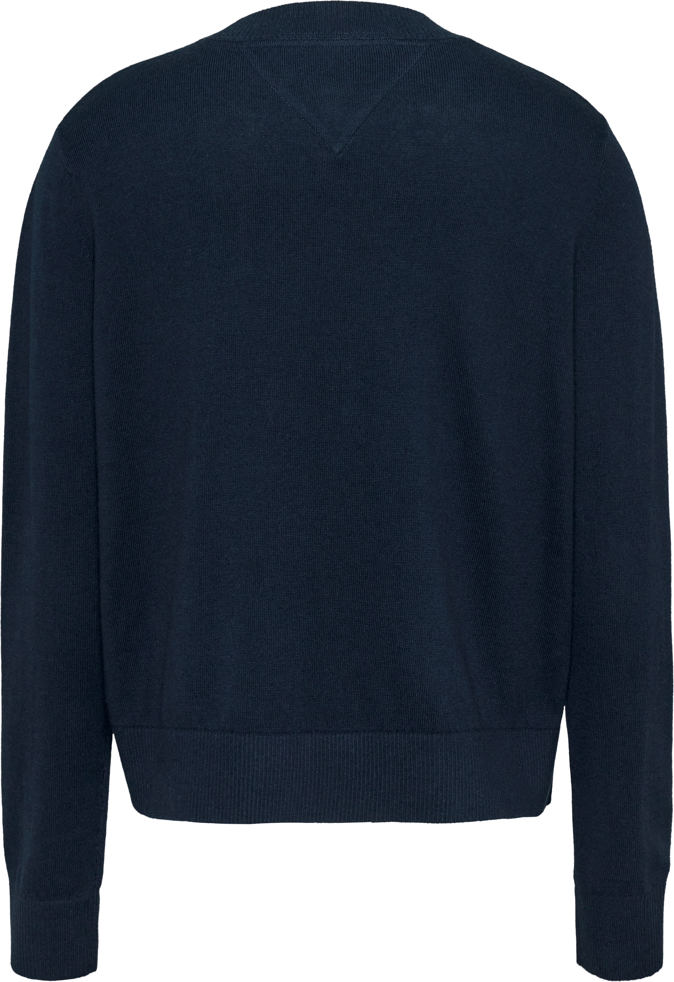 Tommy Jeans Strickpullover »TJW ESSENTIAL CREW NECK SWEATER«, mit Logostickerei