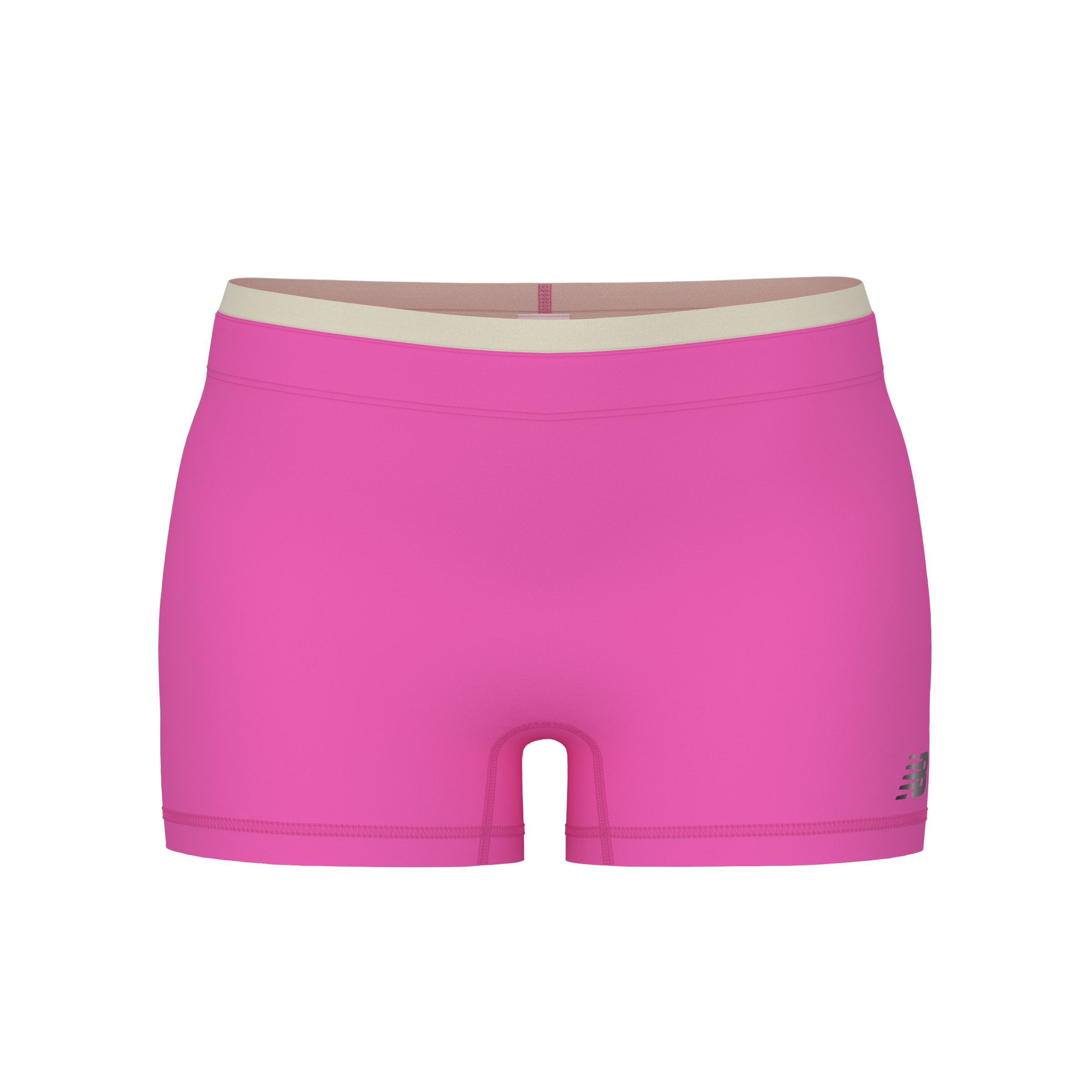 Image of New Balance Laufshorts "FAST DAYS GRAPHIC HOT SHORT" für Laufen, sportlicher Stil, aus Polyester und Elasthan