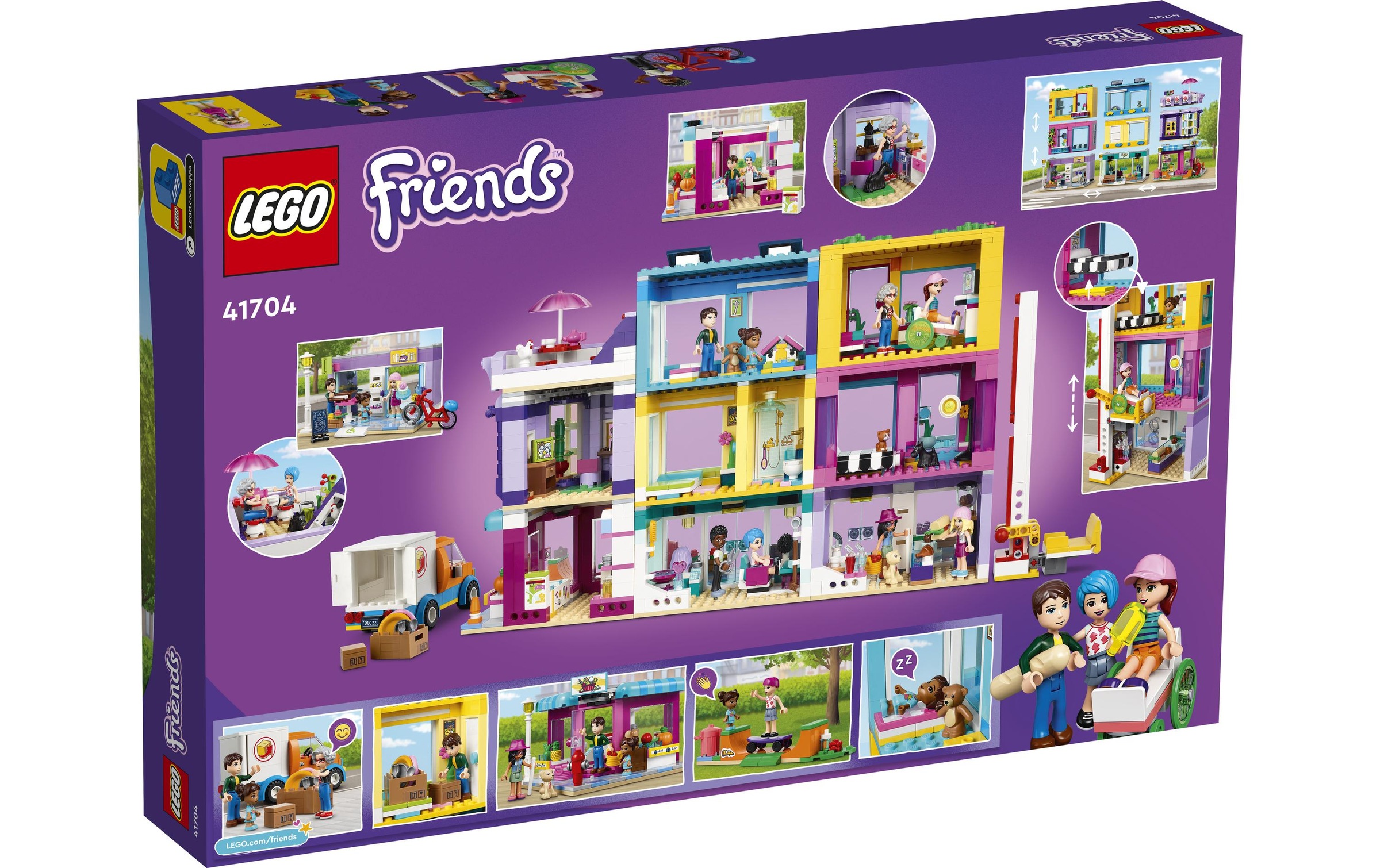 LEGO® Spielbausteine »Wohnblock 41704«, (1682 St.)