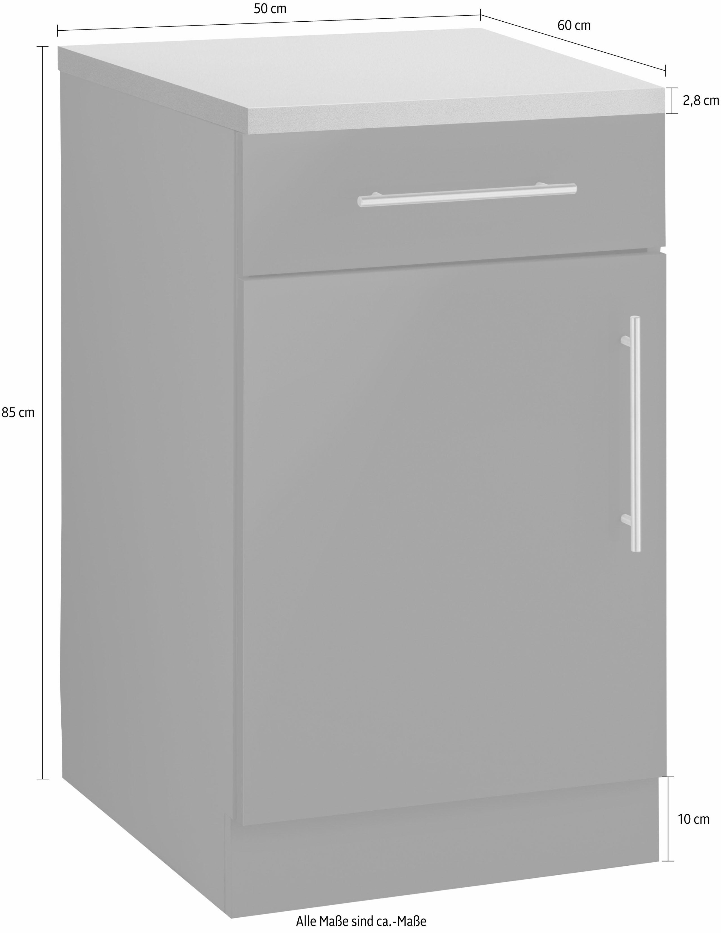 wiho Küchen Unterschrank »Cali« 50 cm breit