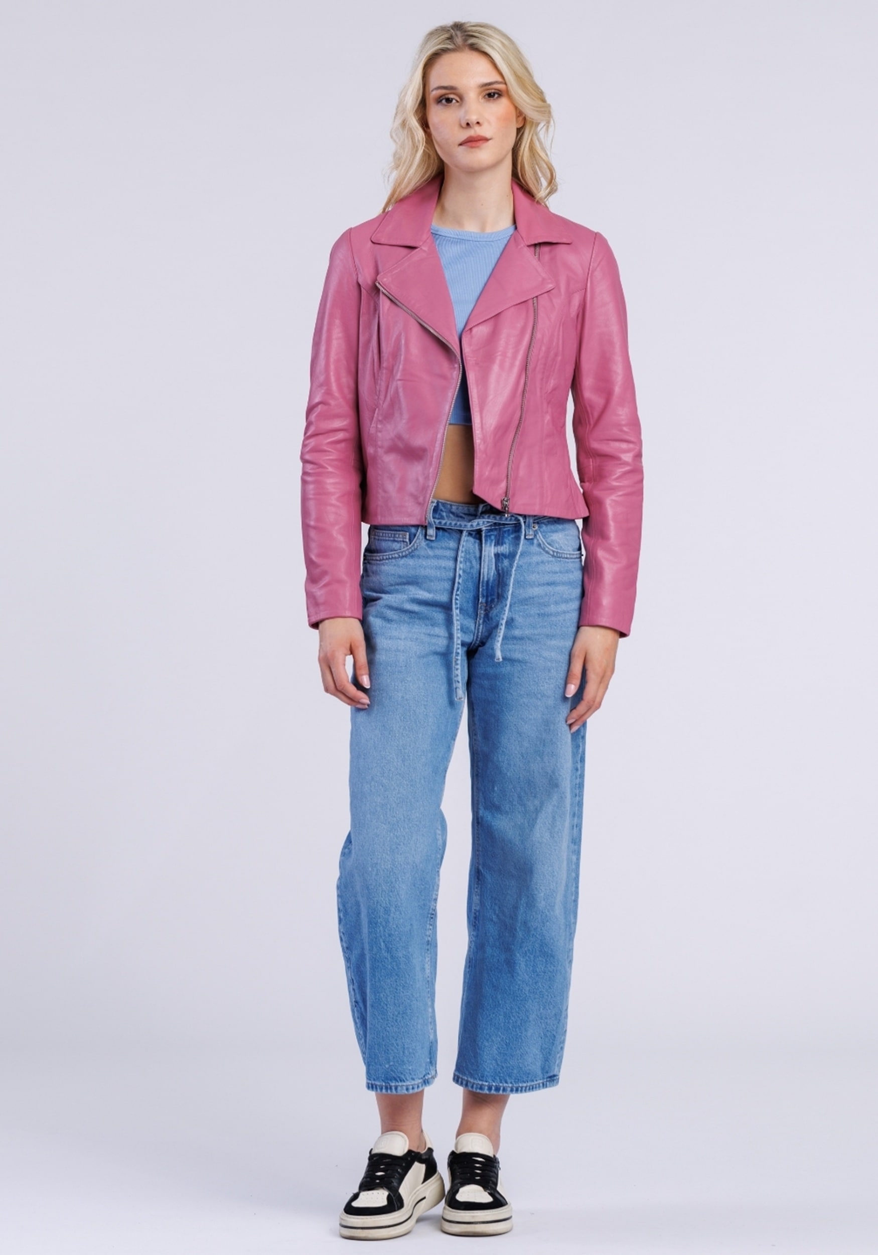 Freaky Nation Lederjacke »Lederjacke-FN«