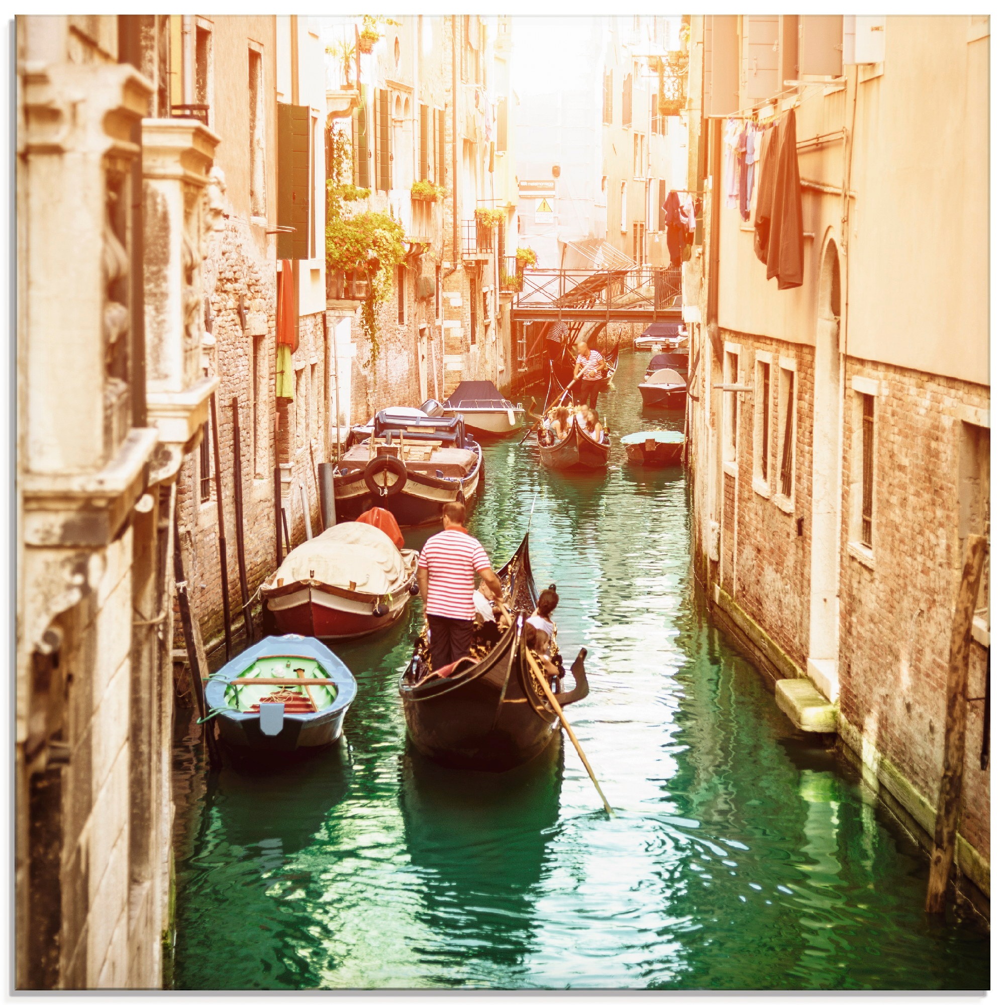 Image of Artland Glasbild »Venedig Kanal«, Italien, (1 St.) bei Ackermann Versand Schweiz