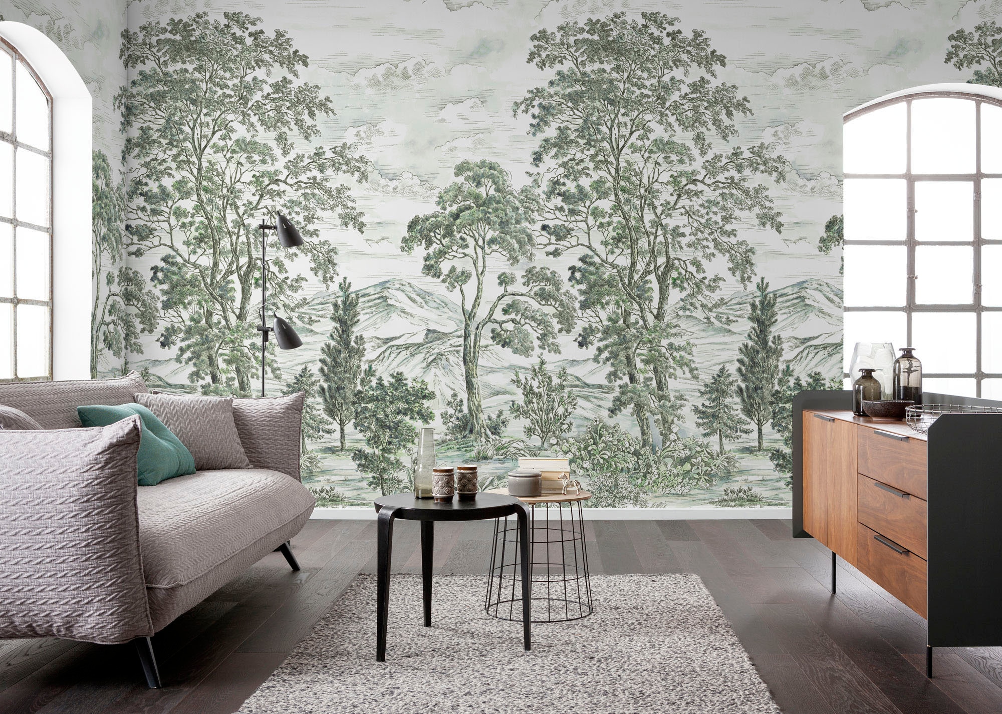 Komar Vliestapete »Digitaldruck Vlies -  Forest Fairy - Grösse 200 x 250 cm« bedruckt glatt Wohnzimmer, Schlafzimmer