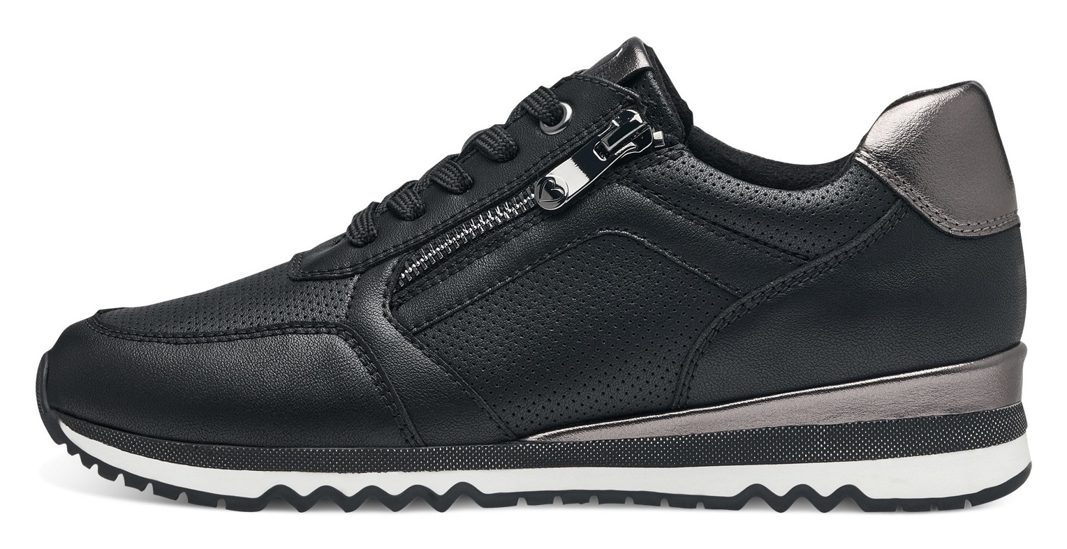 MARCO TOZZI Sneaker, mit Feel Me-Ausstattung, Freizeitschuh, Halbschuh, Schnürschuh