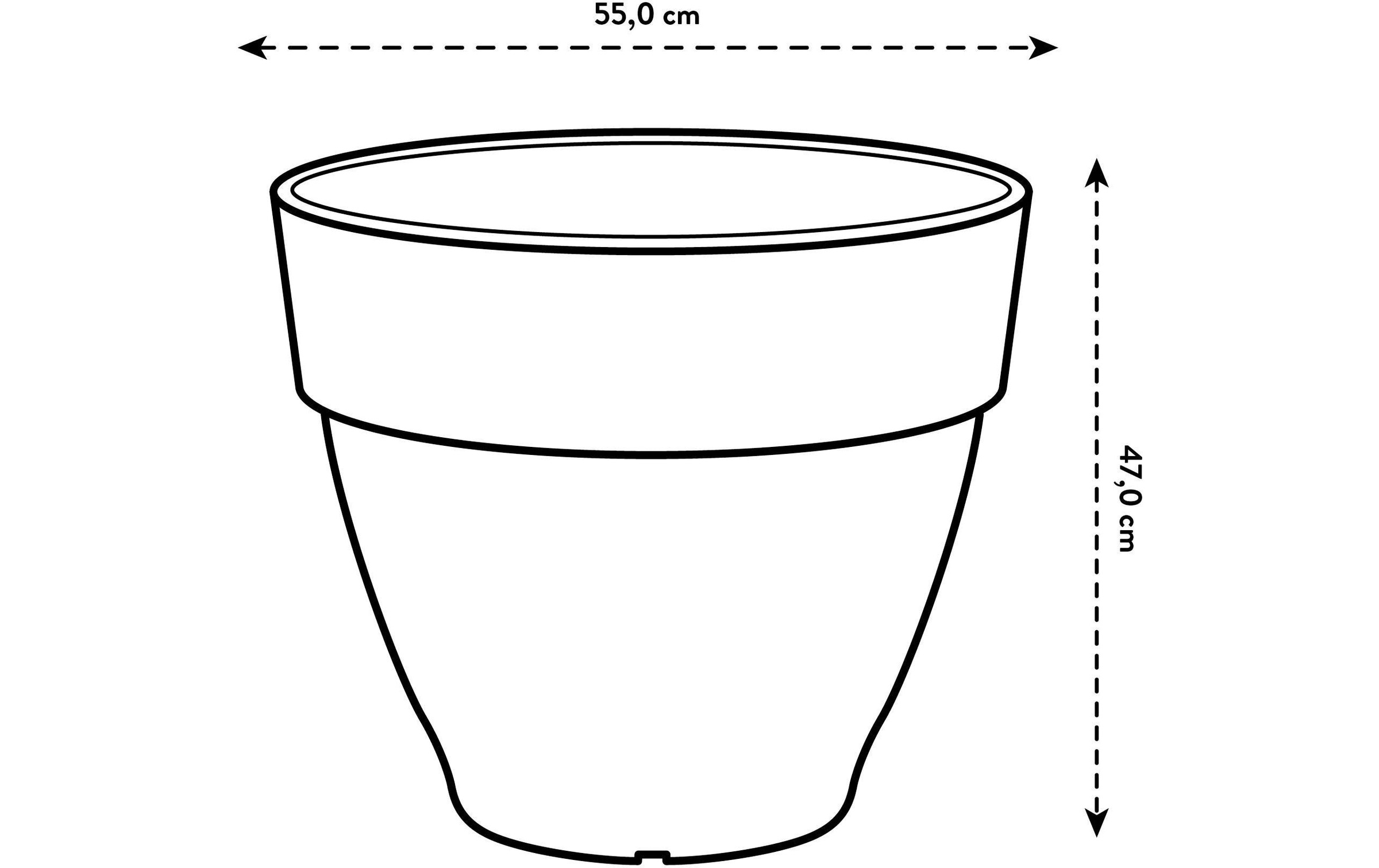 Elho Pot de fleurs »Vibia Campana Rund 55 cm«