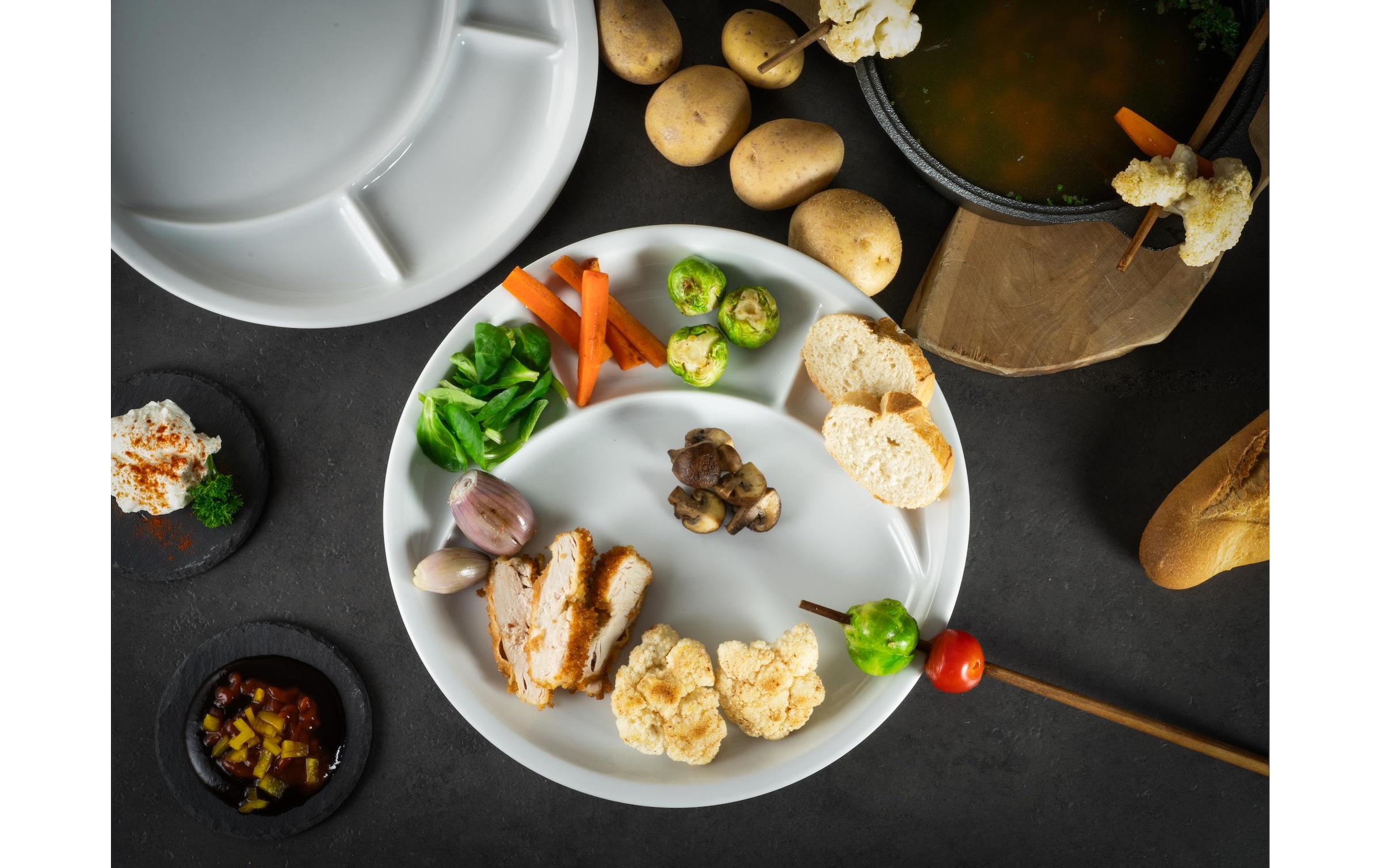 CreaTable Fondueteller »Fondue-Teller«