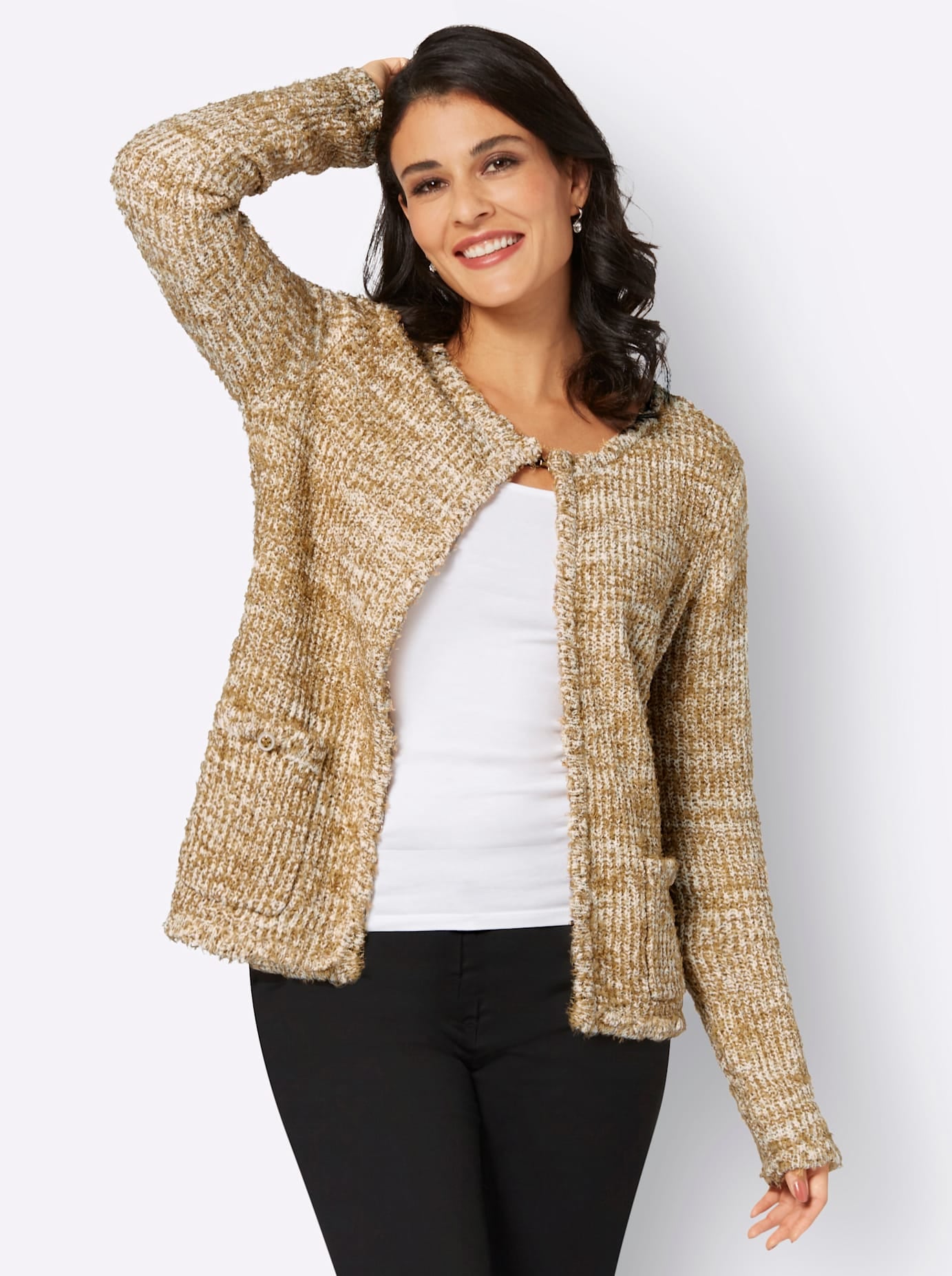 creation L Strickjacke
