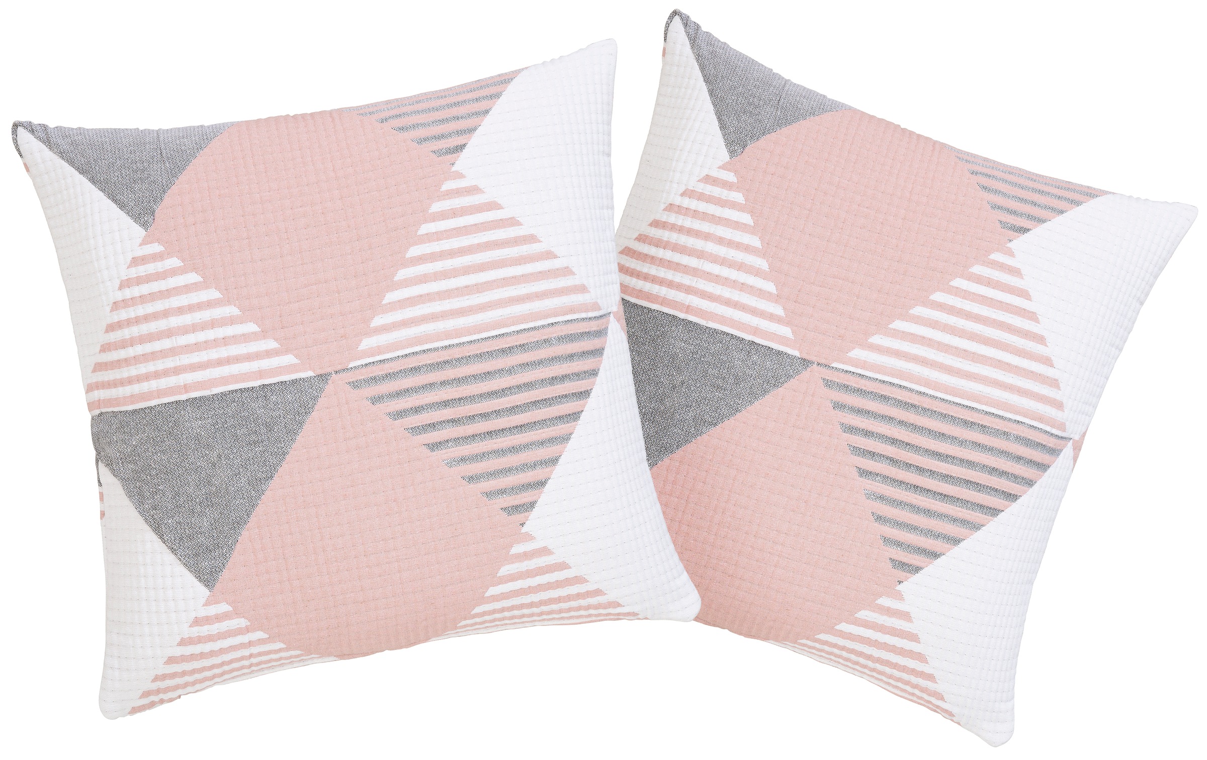 Image of Home affaire Kissenbezüge »Maris«, (2 St.), mit tollem Karo, Baumwolle/Polyester, ohne Füllung, eckig, kariert,50x50 cm bei Ackermann Versand Schweiz