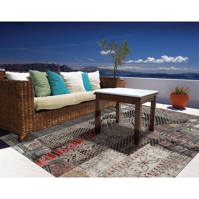 Gino Falcone Teppich »Outdoor-Africa 37«, rechteckig, Flachgewebe, In- und Outdoor  geeignet, Wohnzimmer günstig kaufen
