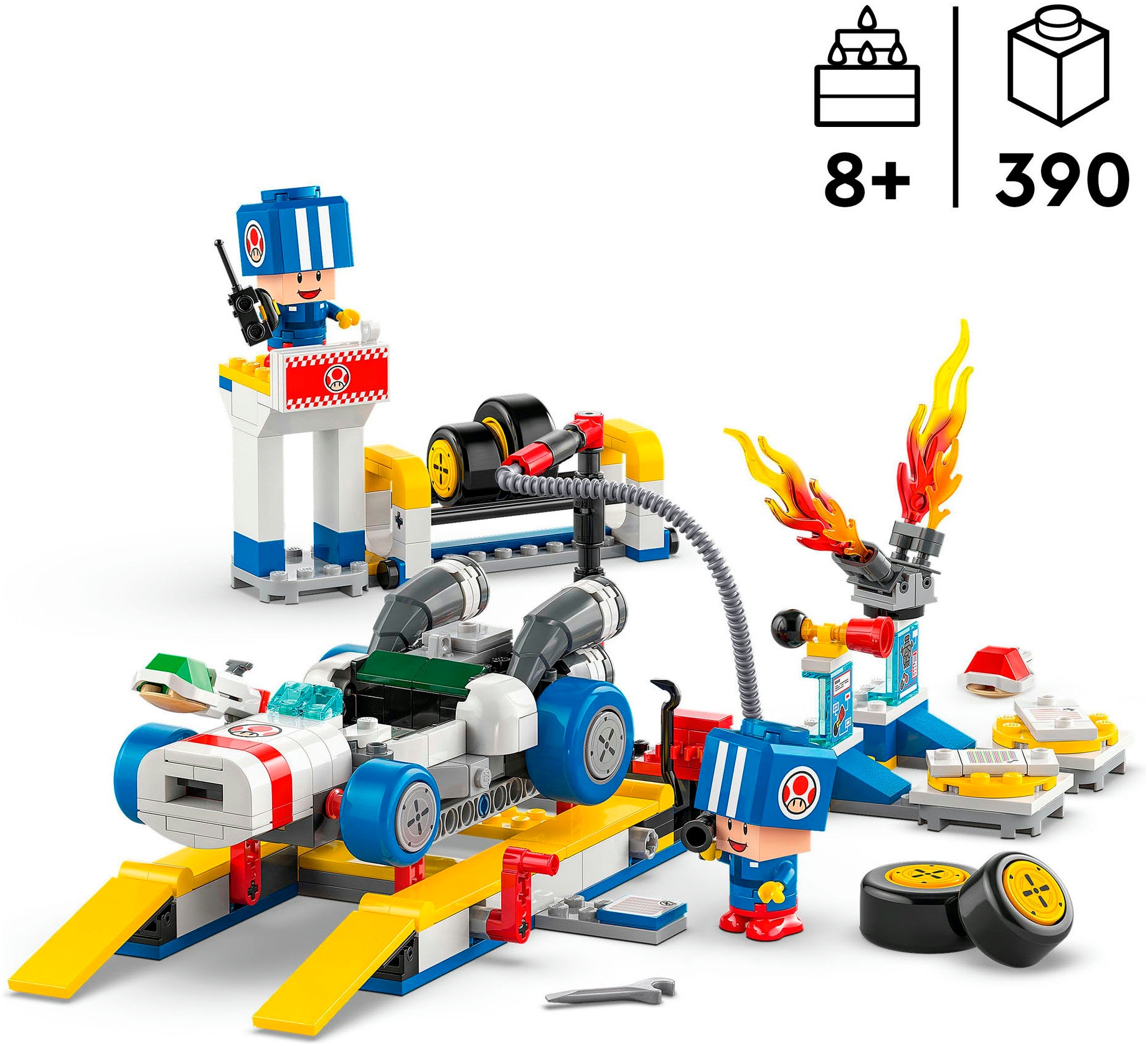LEGO® Pions de construction »Mario Kart™ – Toads Werkstatt (72035), LEGO Super Mario« Made in Europe