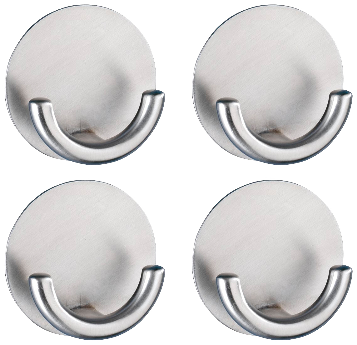 Wandhaken »Rondo«, Edelstahl, selbstklebend, rostfrei