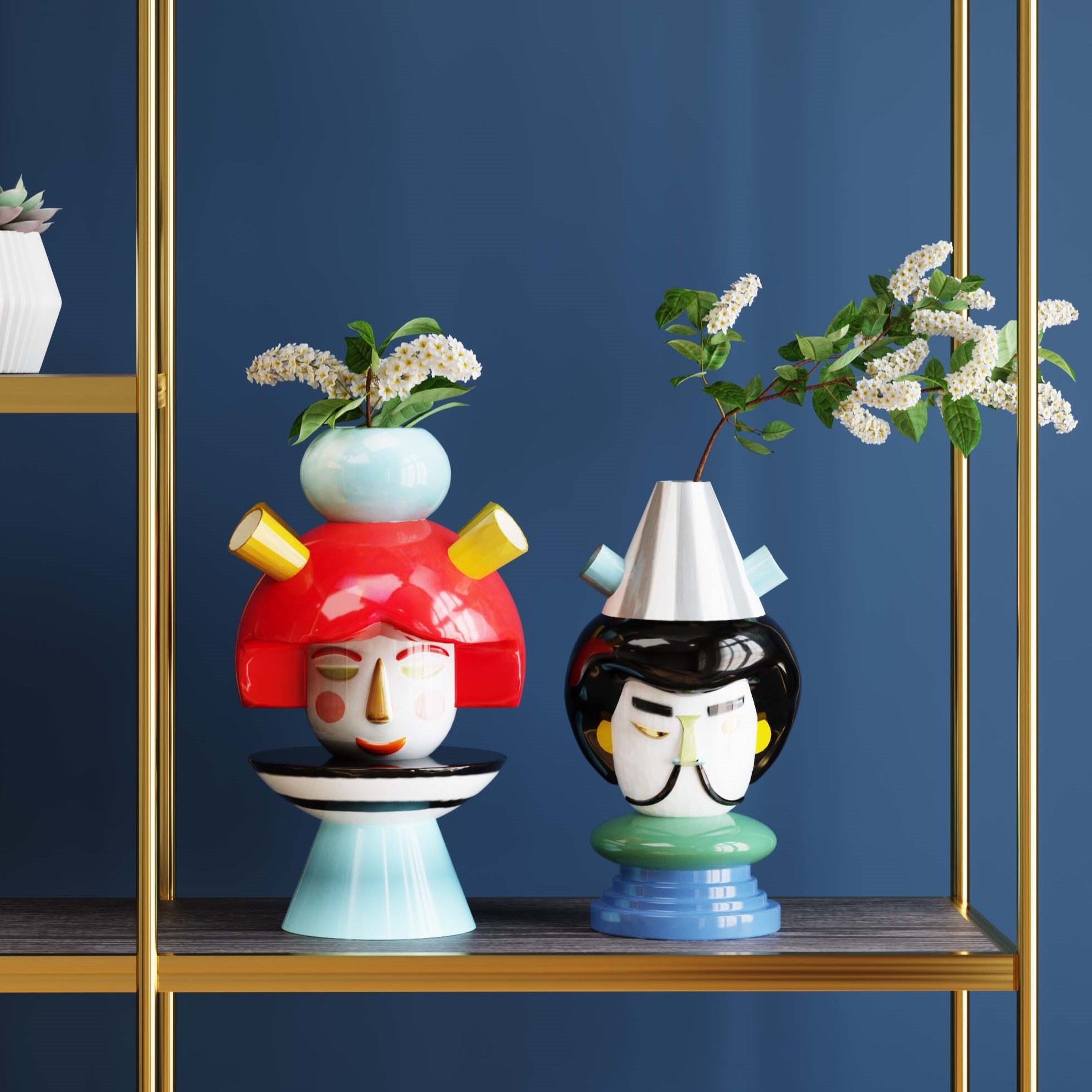 Kare Design Dekovase »Deko Puppet 36cm« Boy or Girl
