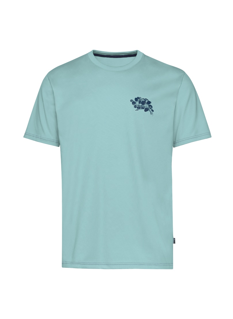 Trigema T-Shirt »TRIGEMA T-Shirt mit grossem Backprint«, (1 tlg.)