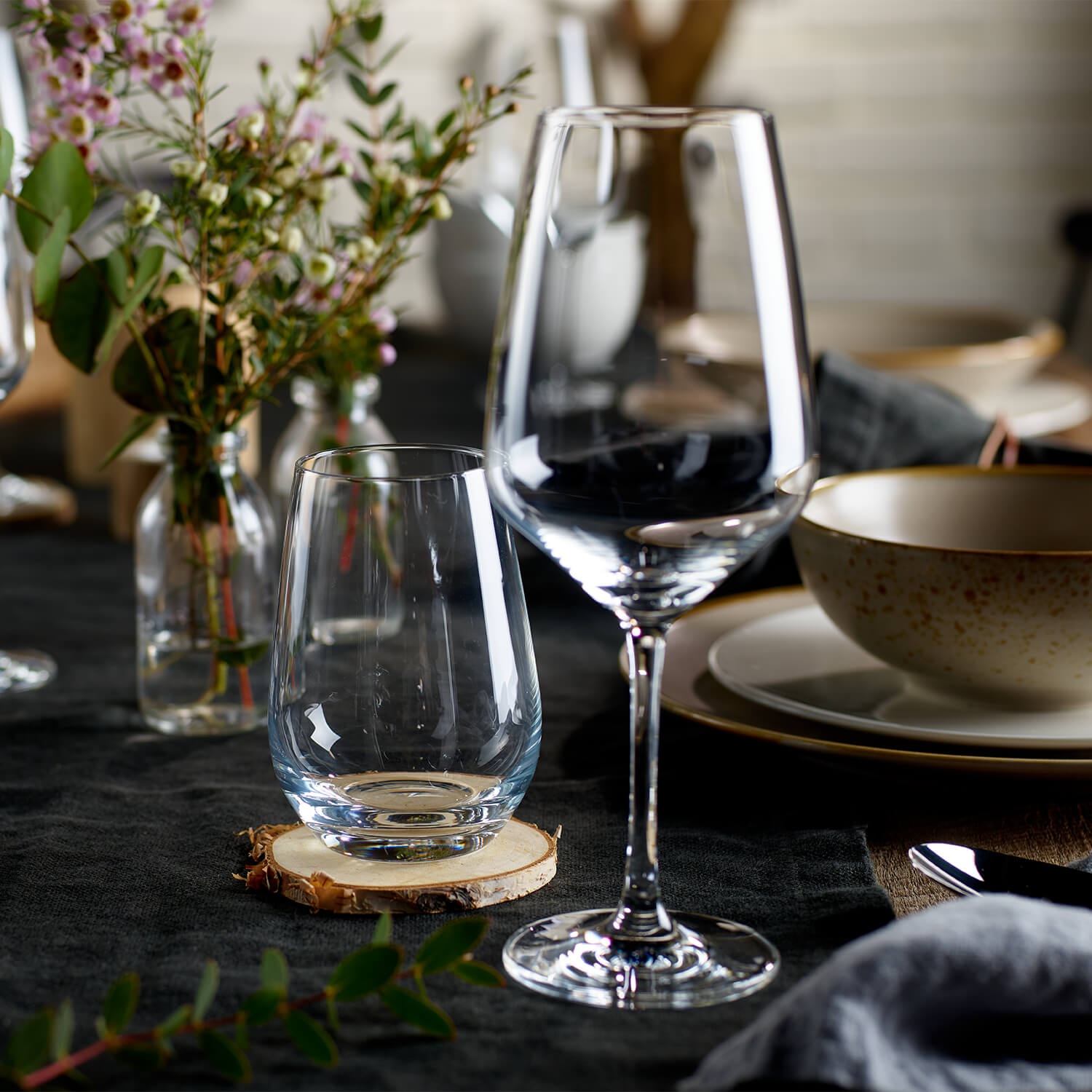 vivo Villeroy & Boch Group Rotweinglas »Voice Basic« Kristallglas, spülmaschinengeeignet