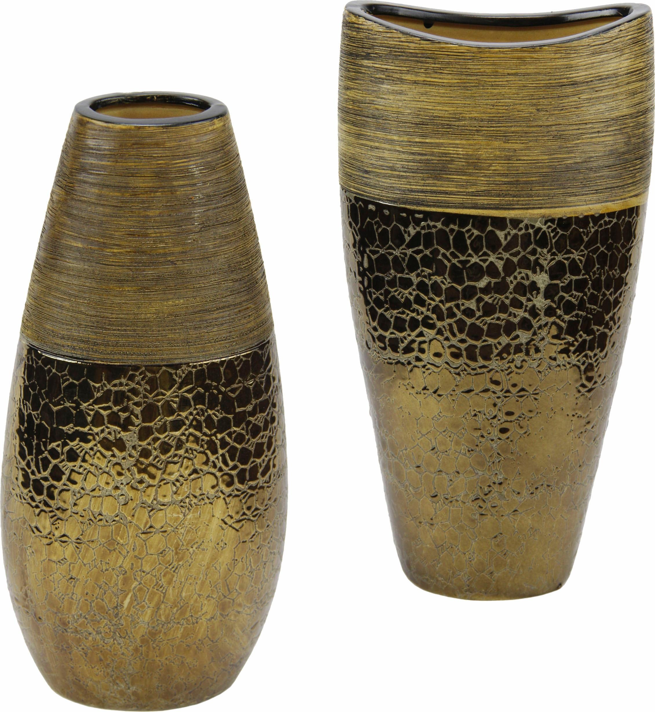 Dekovase »Keramik-Vasen«, (Set, 2 St.)