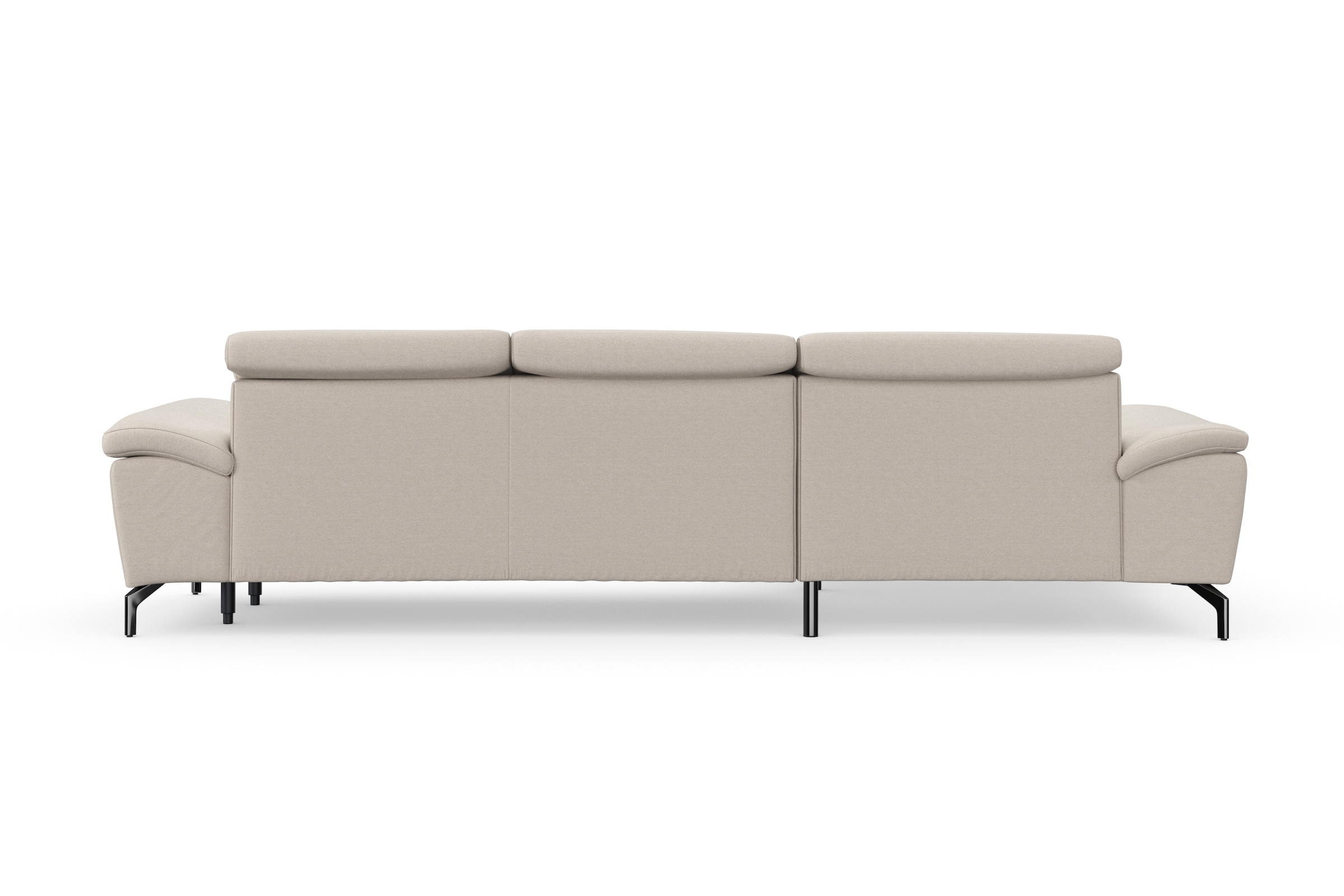 sit&more Ecksofa »Cool L-Form« wahlweise mit Kopfteilverstellung und Vorziehsitz, motorisch