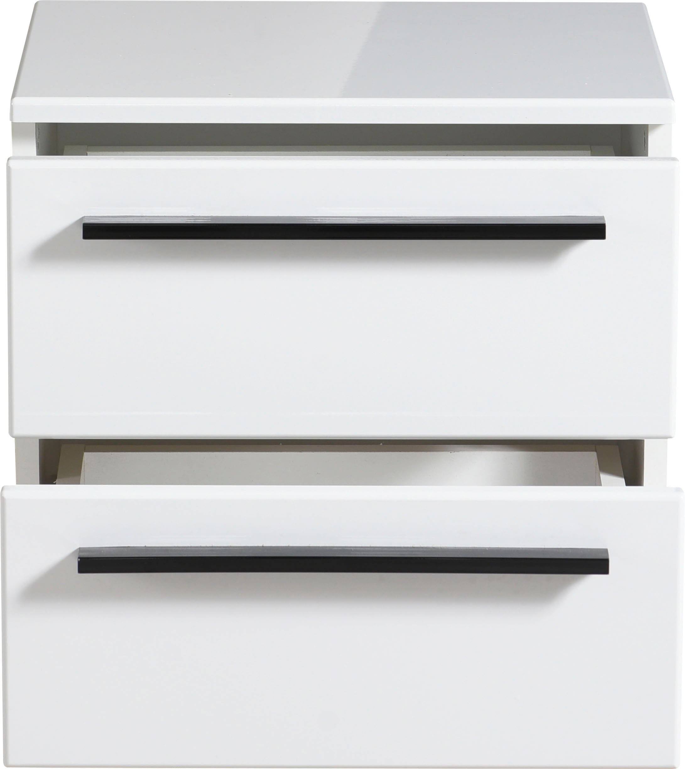 INOSIGN Nachtkommode »Ksanti« Mit 2 Schubkästen, hochglänzende Front