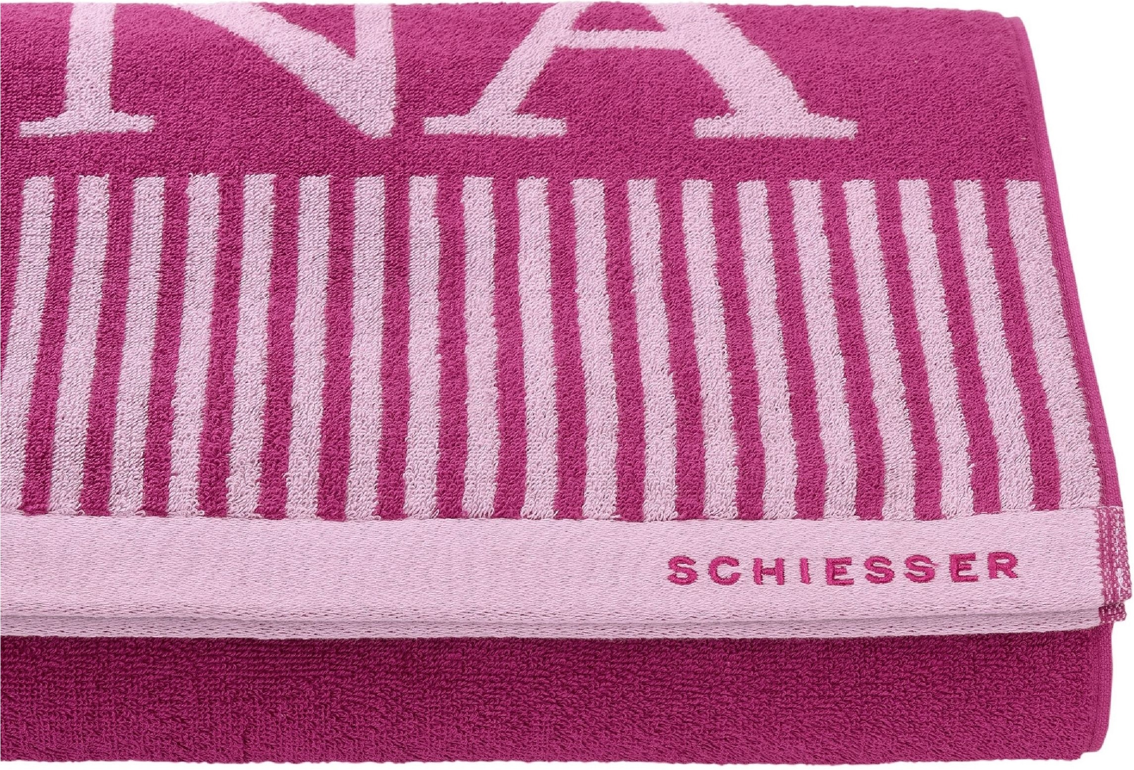 Image of Schiesser Saunatuch "Rom aus garngefärbtem, kuschelweichem Baumwollfrottier" OEKO-TEX MADE IN GREEN