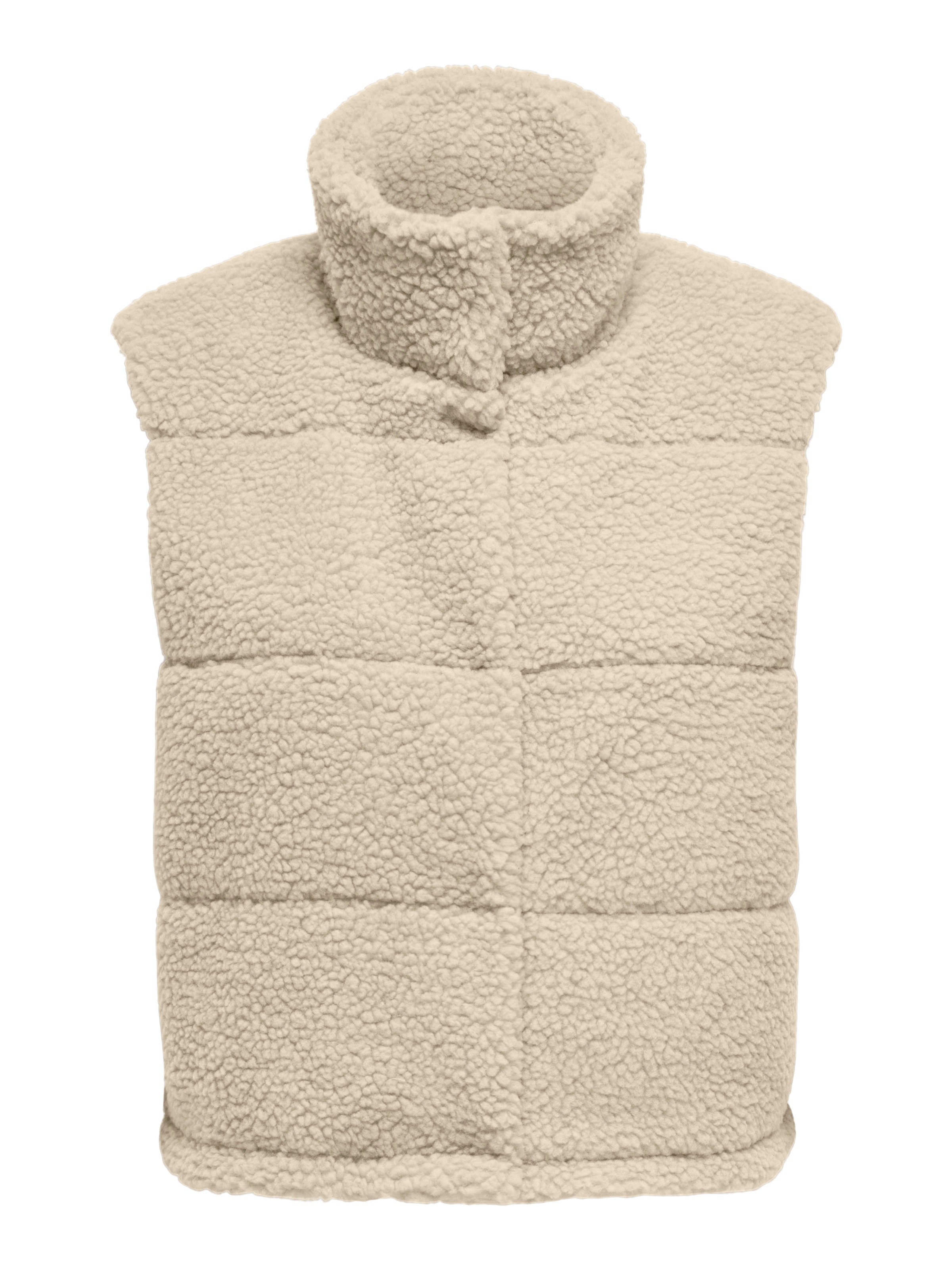 ONLY CARMAKOMA Gilet en peluche »CARSANDRA TEDDY WAISTCOAT OTW NOOS« fibre synthétique