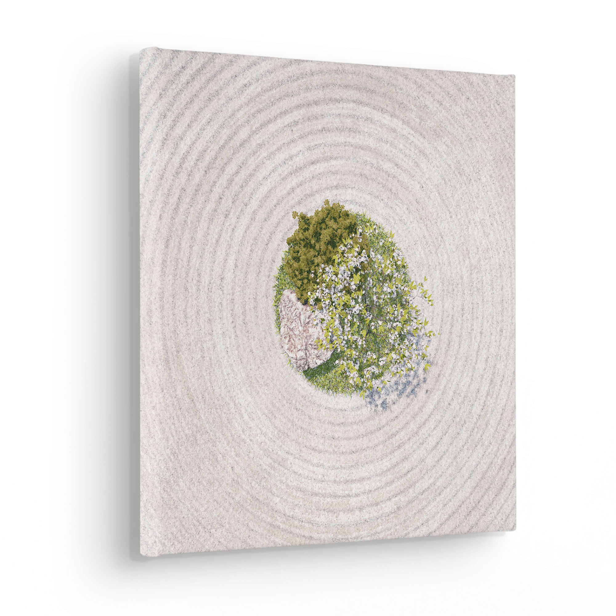 Komar Leinwandbild »Shavasana - Grösse 30 x 30 cm«, Natur, (1 St.), Keilrahmenbild mi Echtholzrahmen